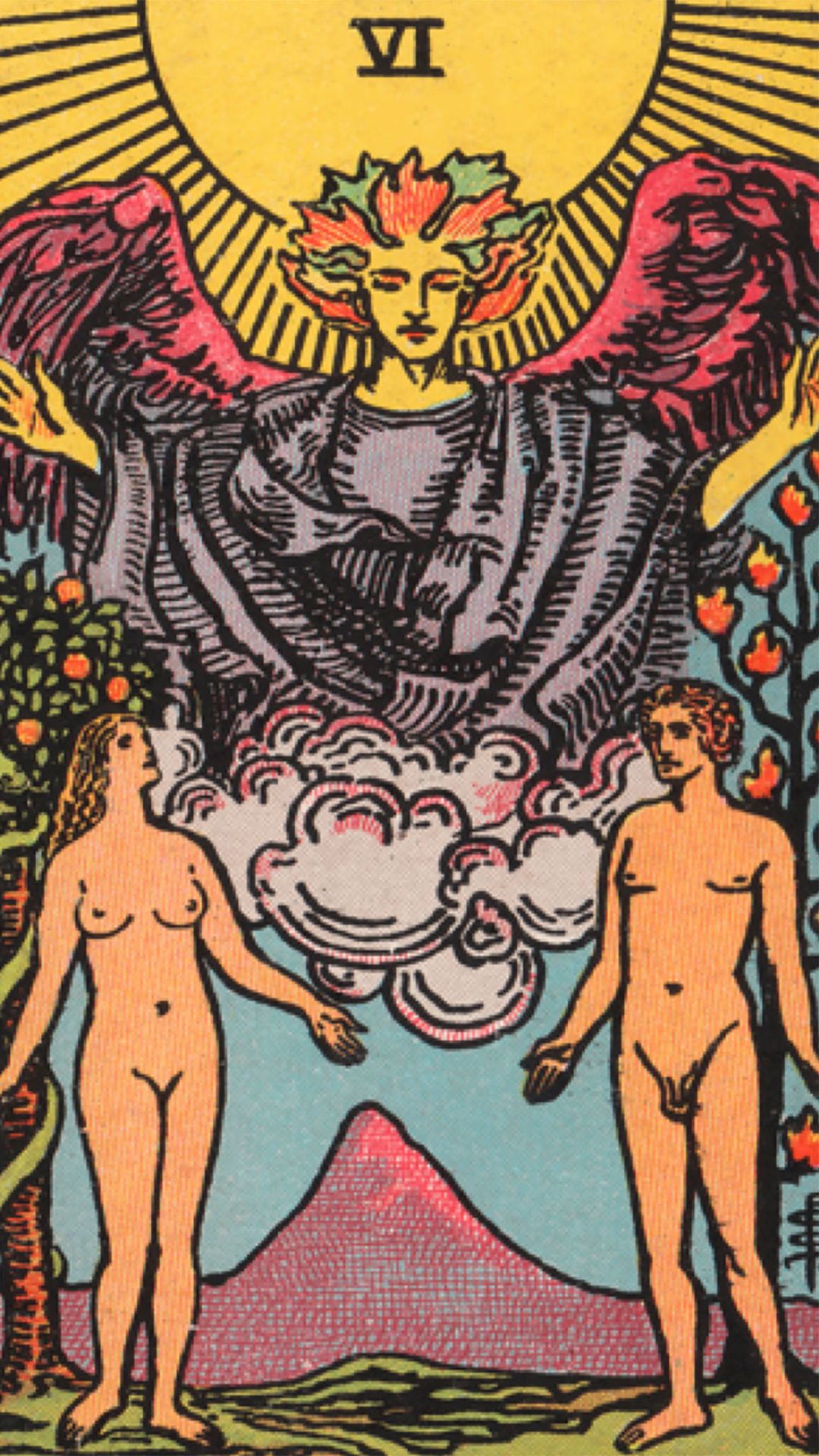 Combinaciones de la carta Los Enamorados
