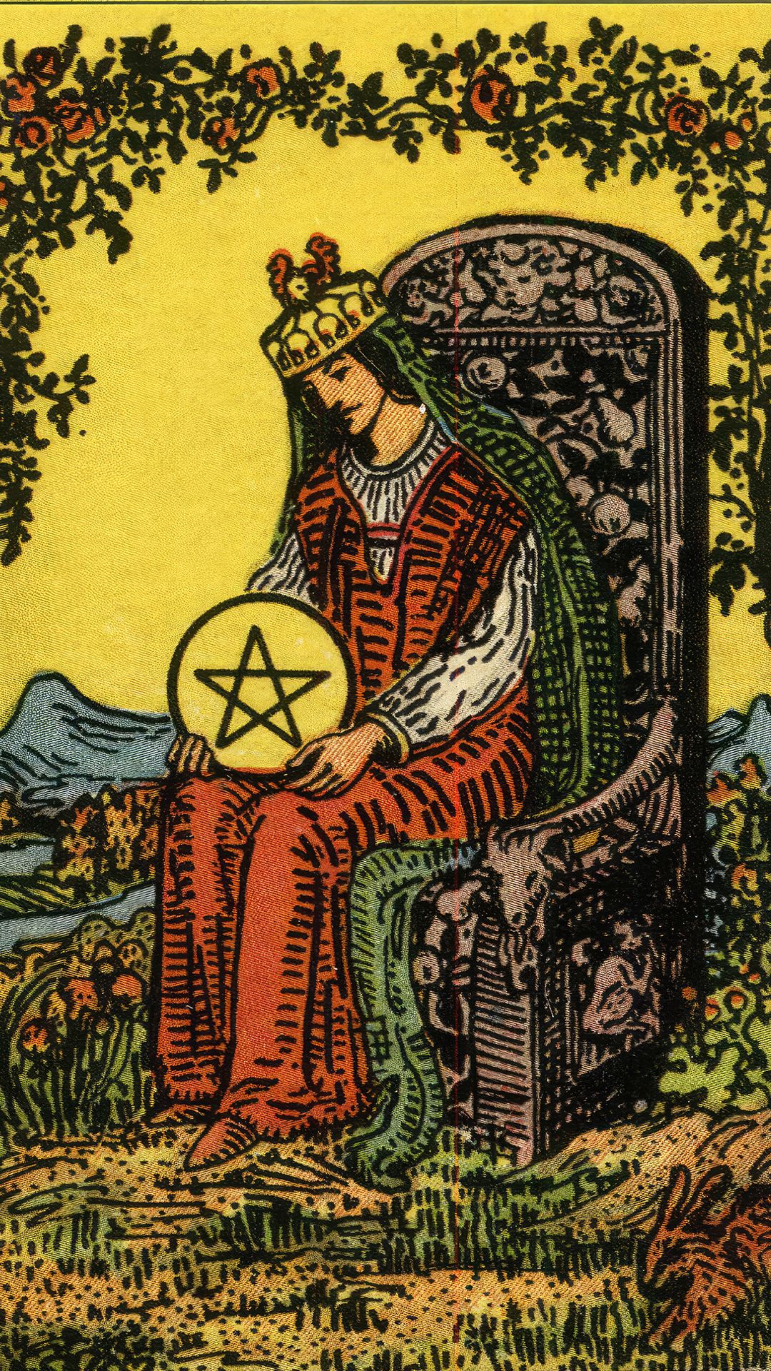 Combinaciones de la carta Reina de Oros