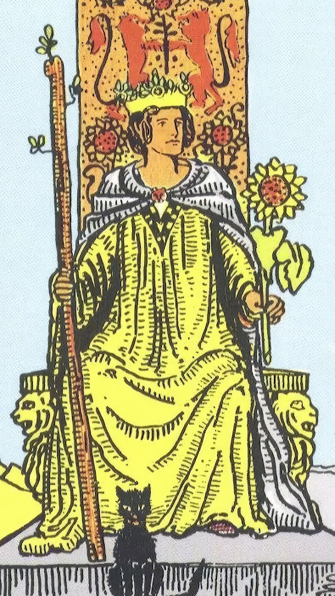 Combinaciones de la carta Reina de Bastos