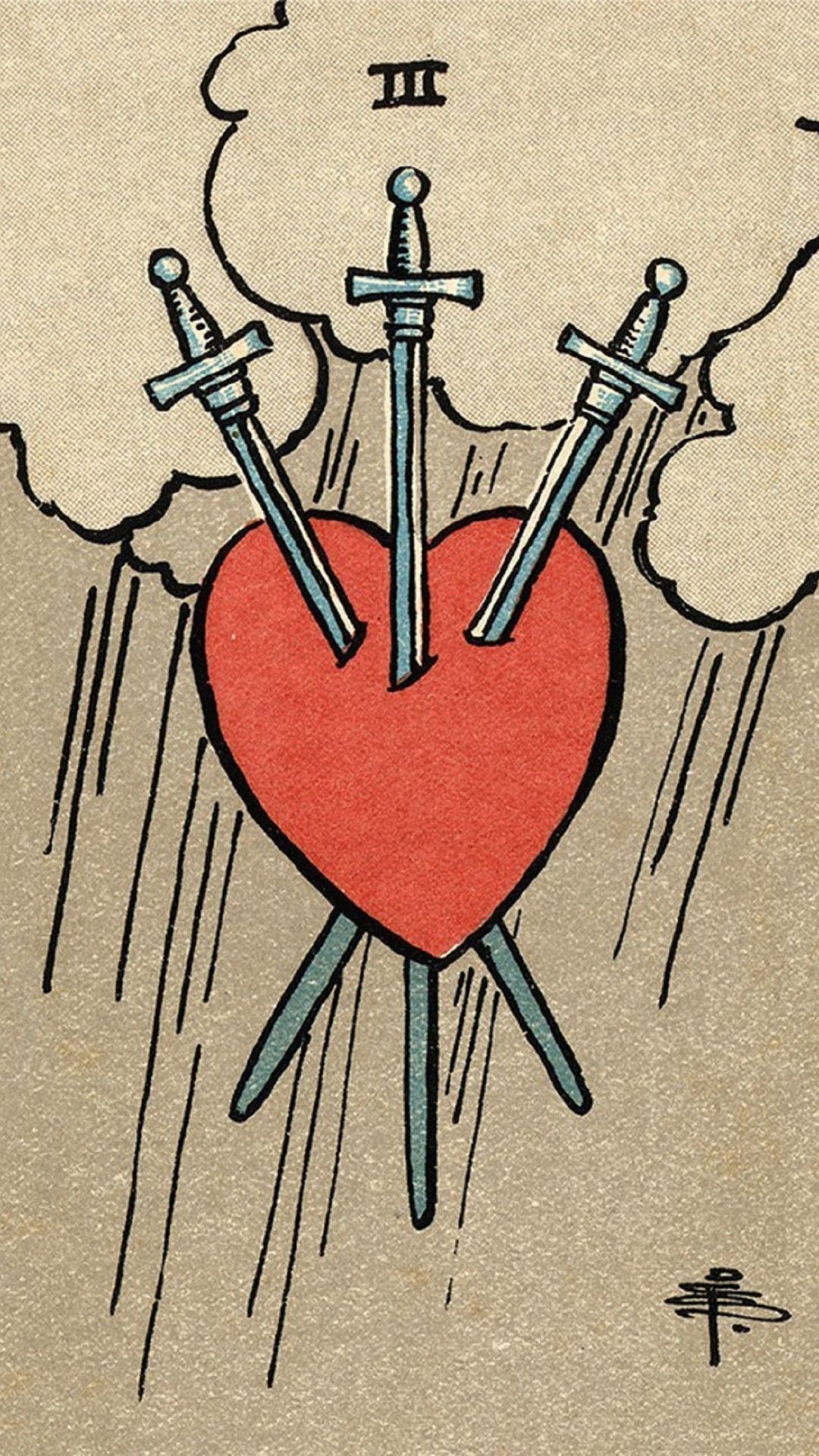 Combinaciones de la carta Tres de Espadas