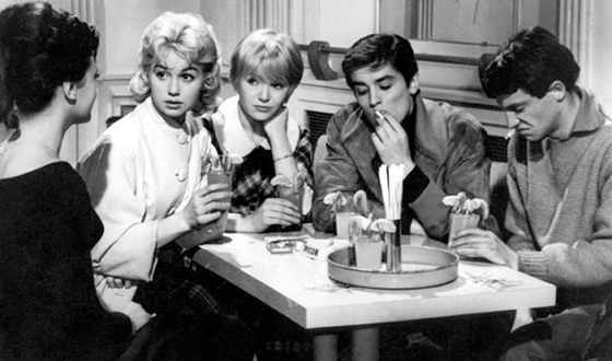 Alain Delon y Jean-Paul Belmondo en la comedia 'Sea hermoso pero cállese'