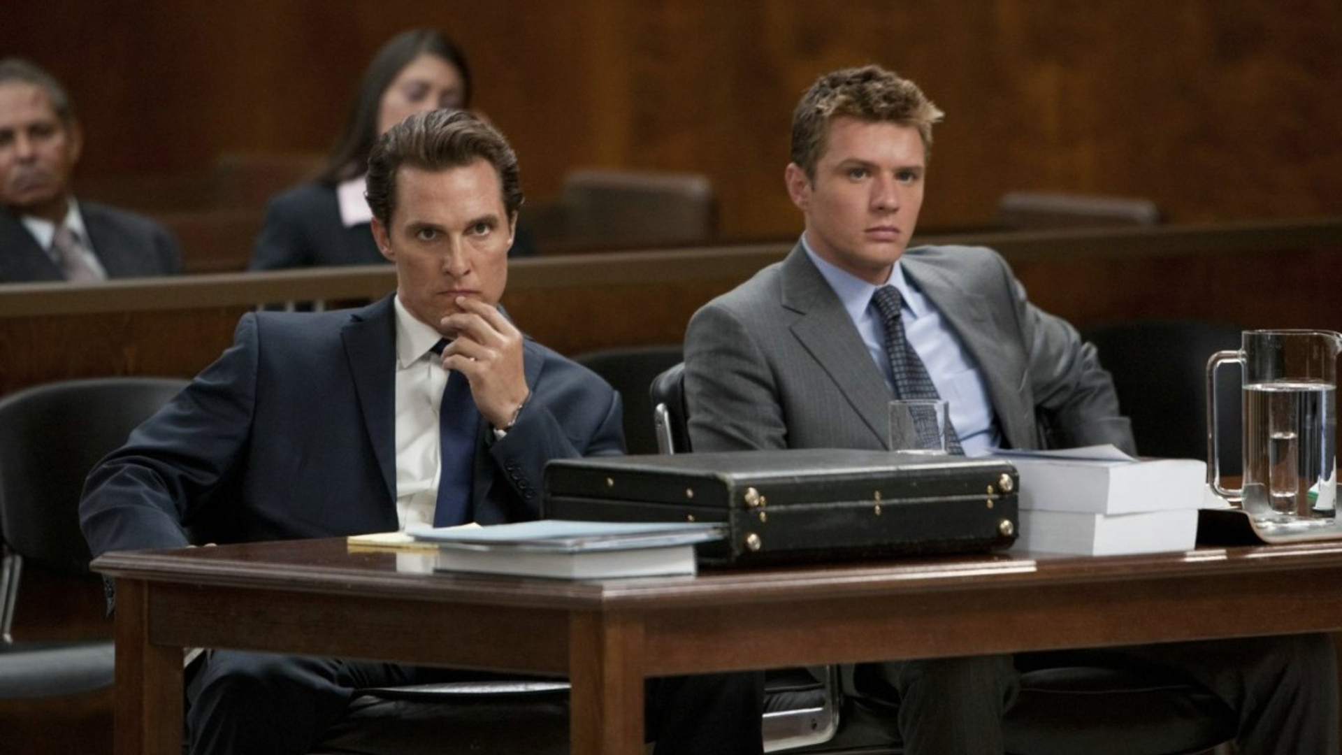 Ryan Phillippe y Matthew McConaughey en 'The Lincoln Lawyer'