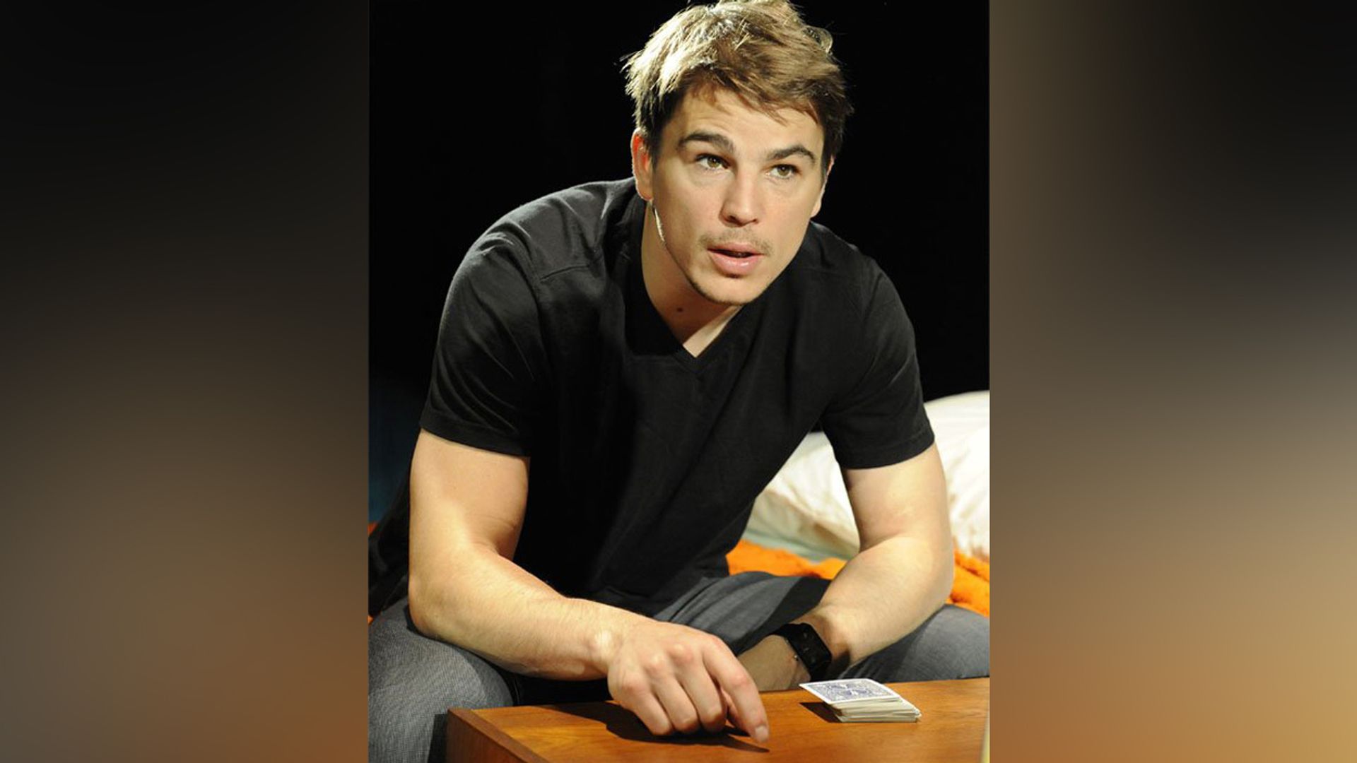 Josh Hartnett en la adaptación teatral de Rain Man
