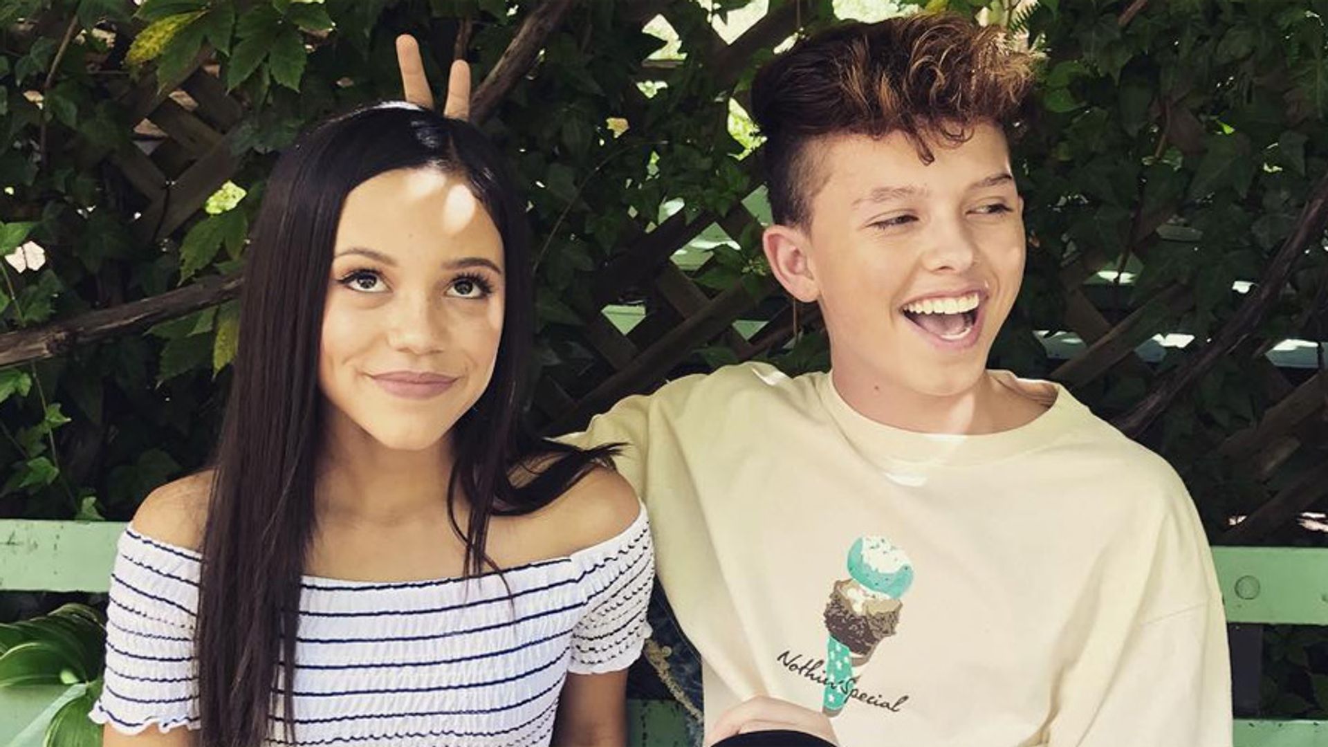 Jenna Ortega y Jacob Sartorius