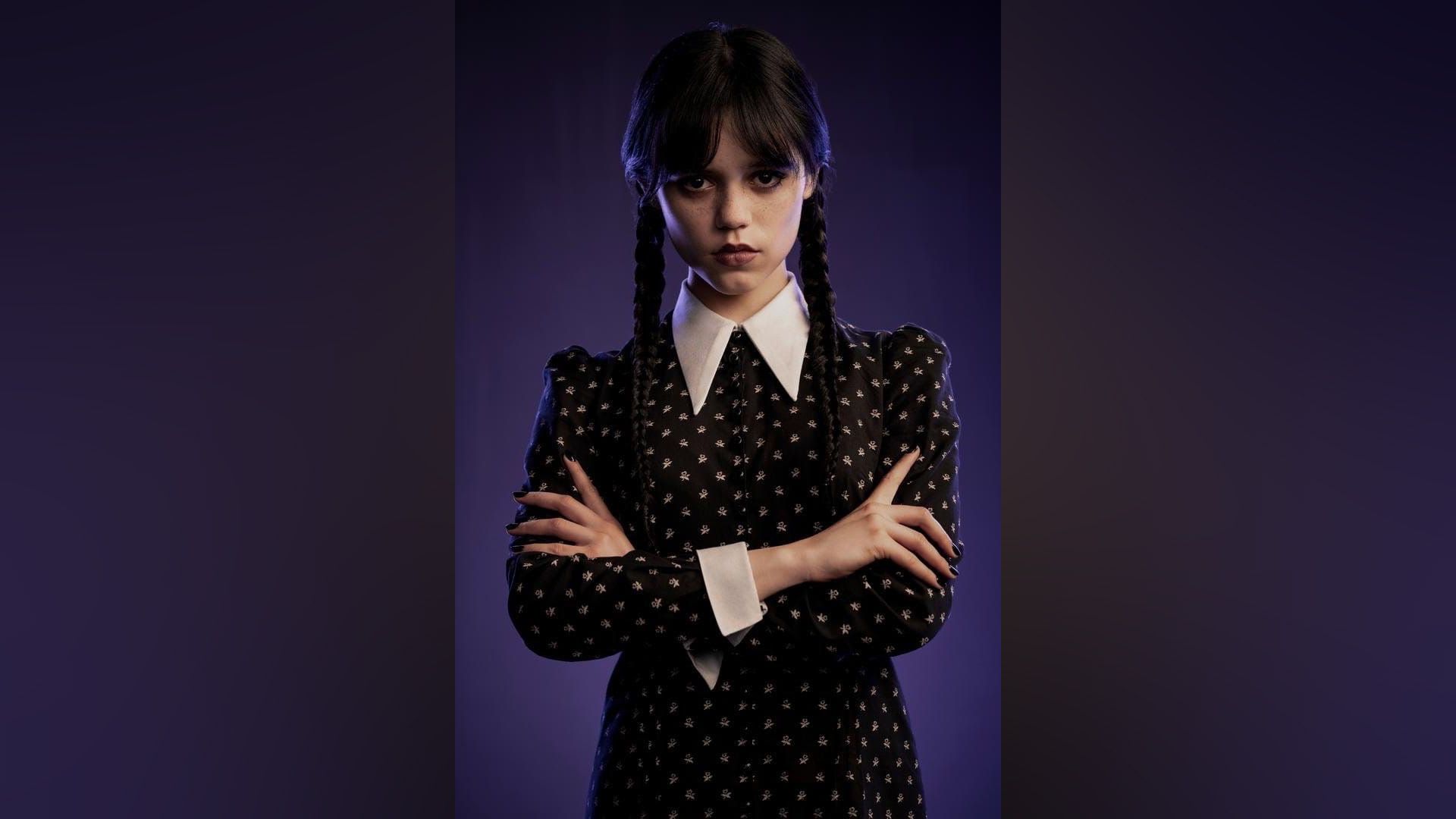 Jenna Ortega como Wednesday Addams