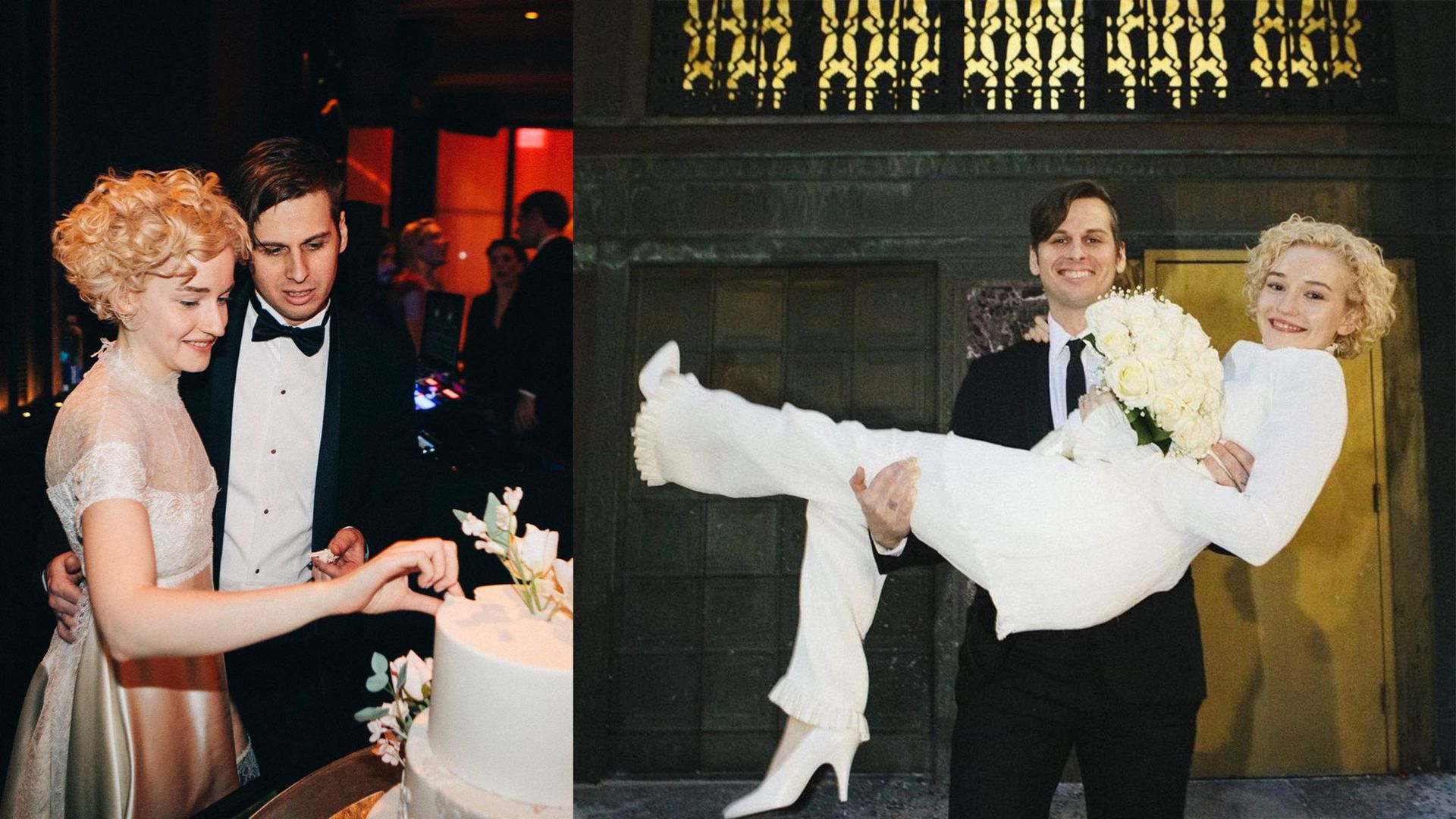 La boda de Julia Garner y Mark Foster