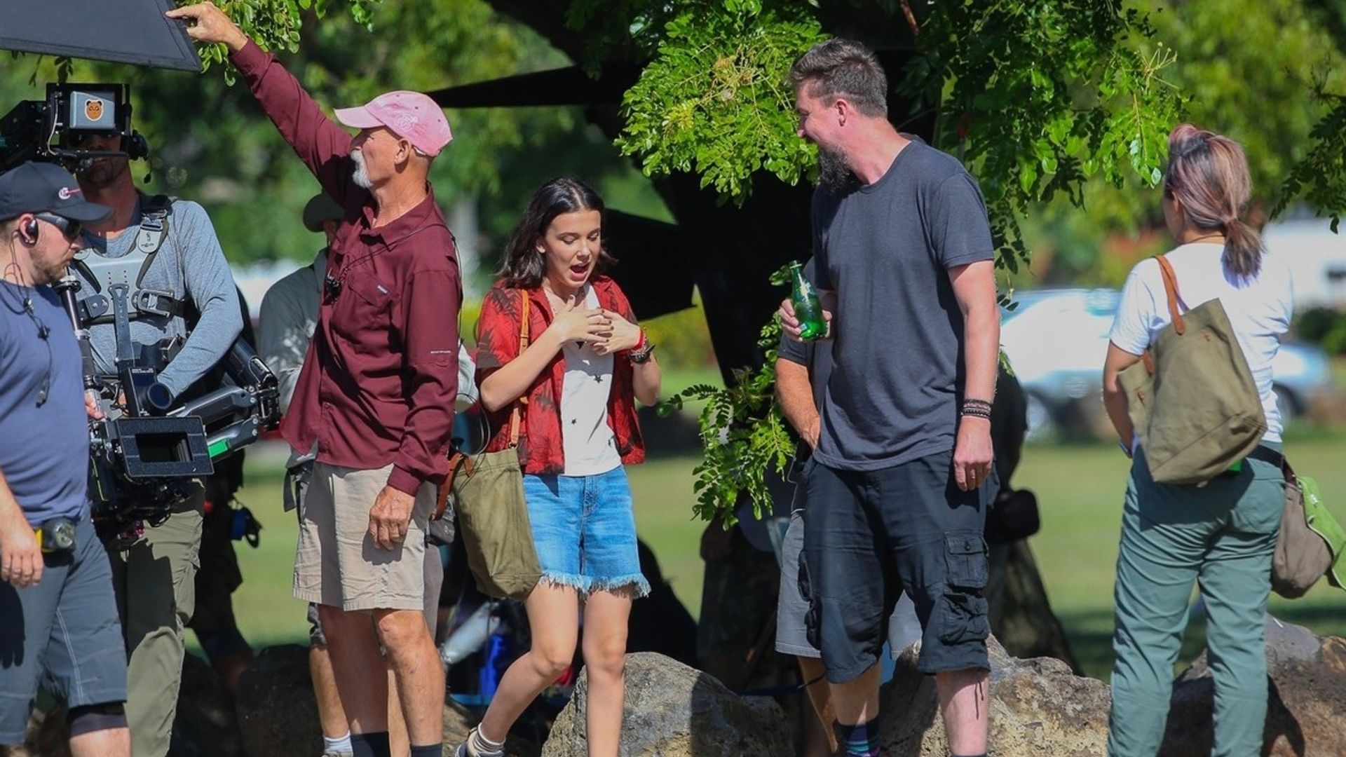 En el set de Godzilla vs. Kong