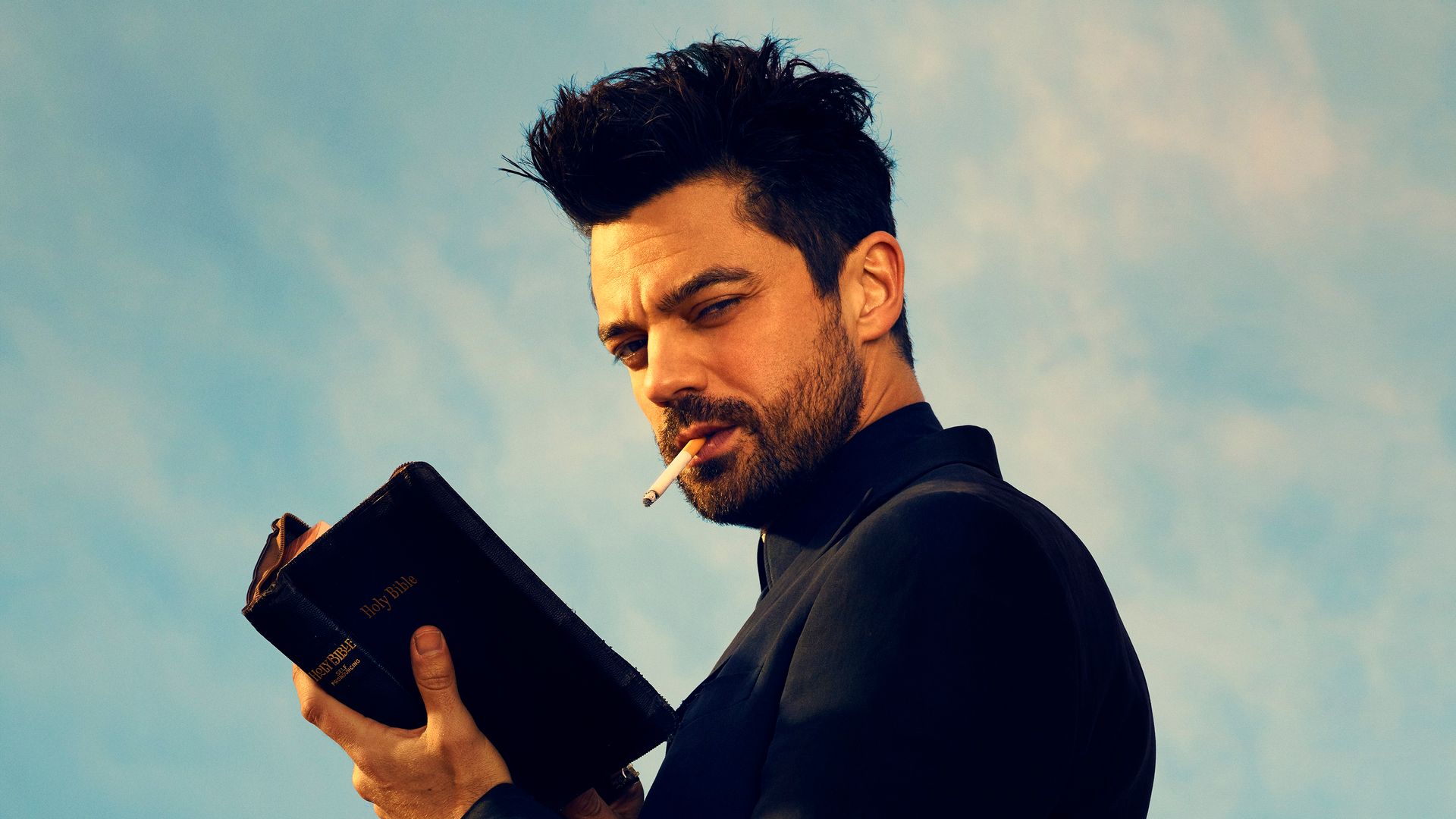 Dominic Cooper como el Predicador Jesse Custer