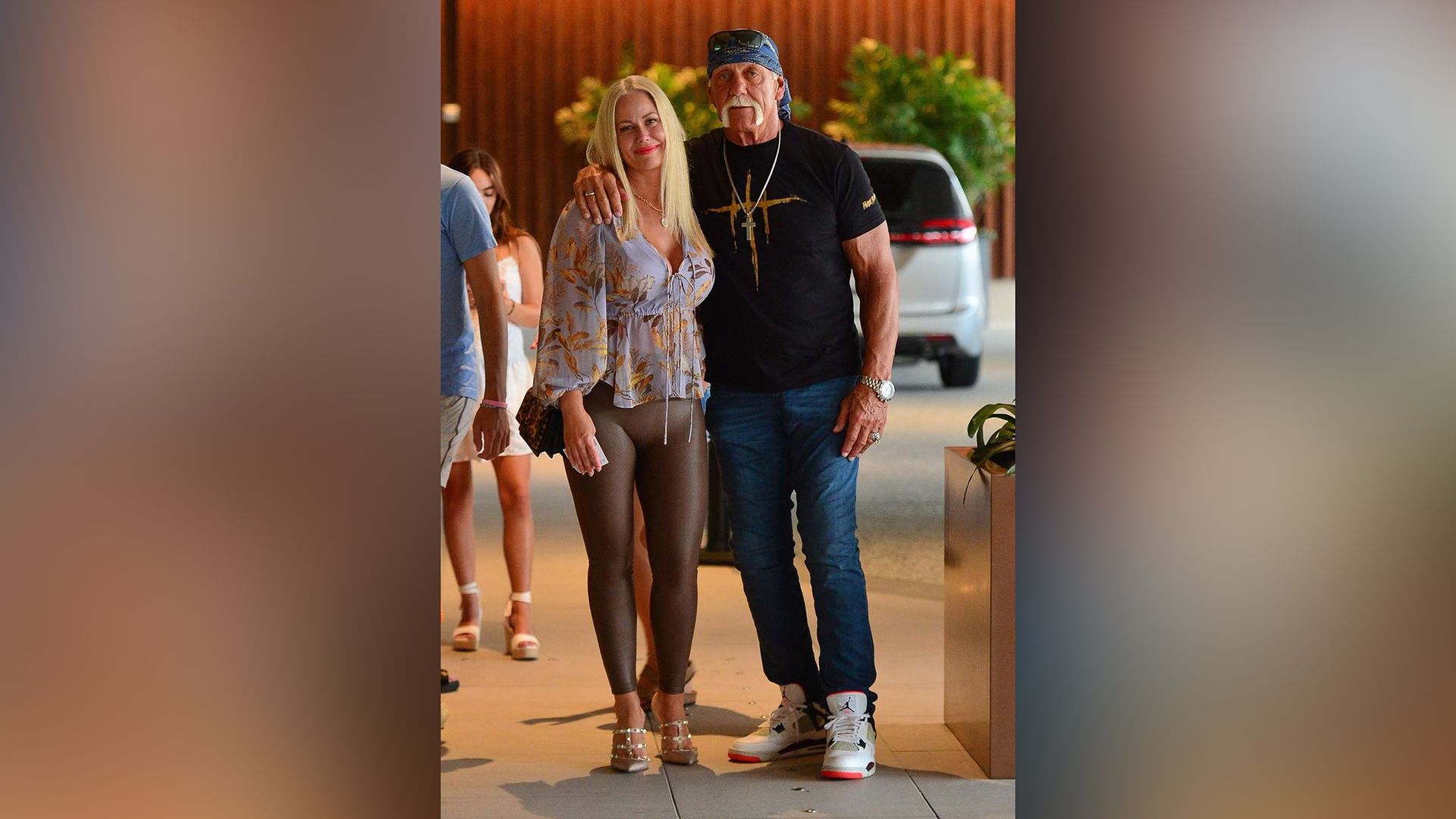 Hulk Hogan y Sky Daily