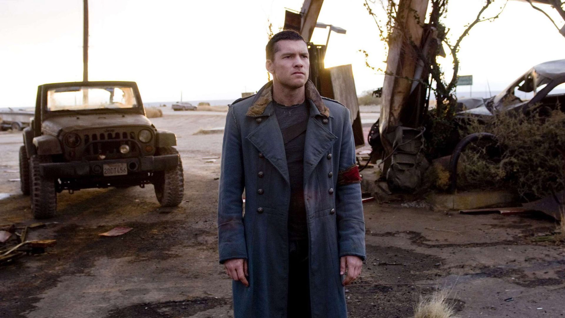 Sam Worthington en la película 'Terminator Salvation'