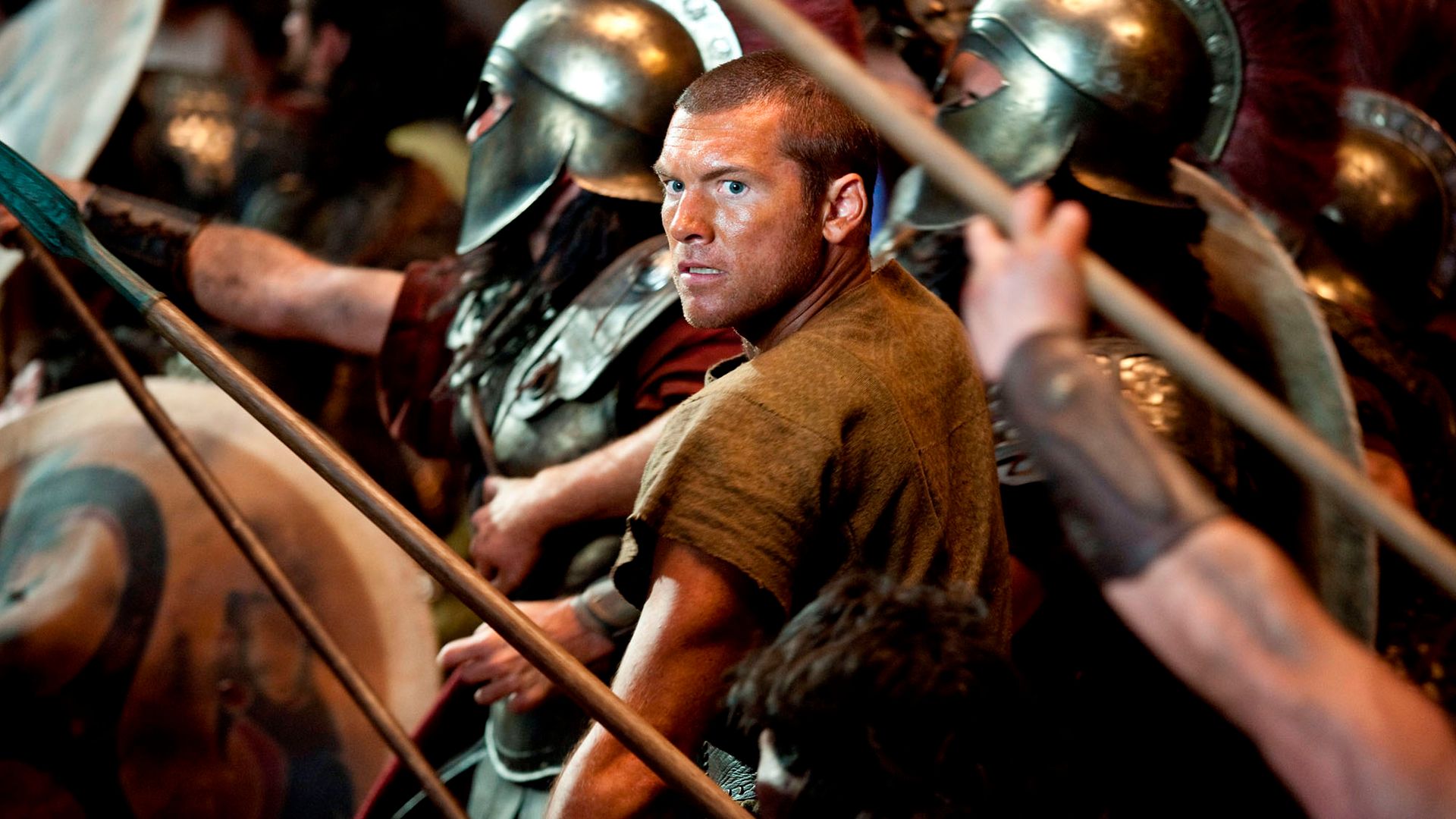 Sam Worthington en la película 'Clash of the Titans'