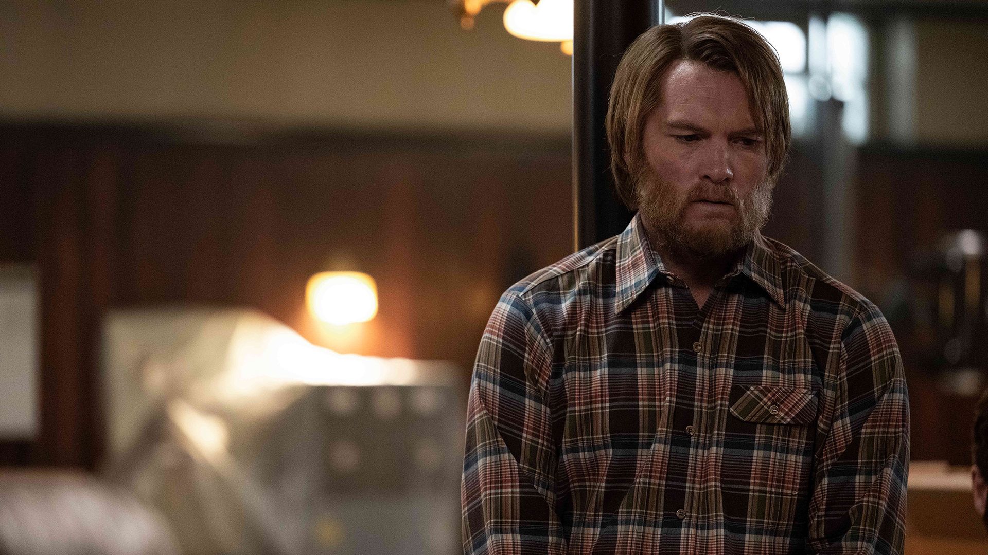 Sam Worthington en la película "Under the Banner of Heaven"