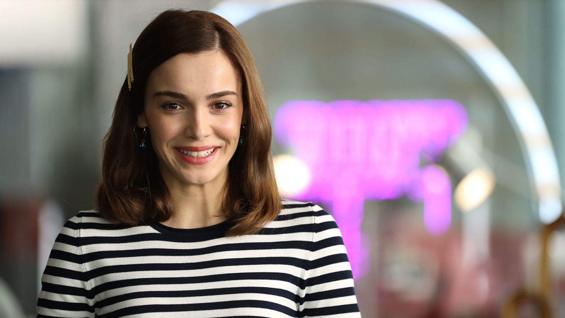 Hafsanur Sancaktutan en la serie 'Dünyayla Benim Aramda'
