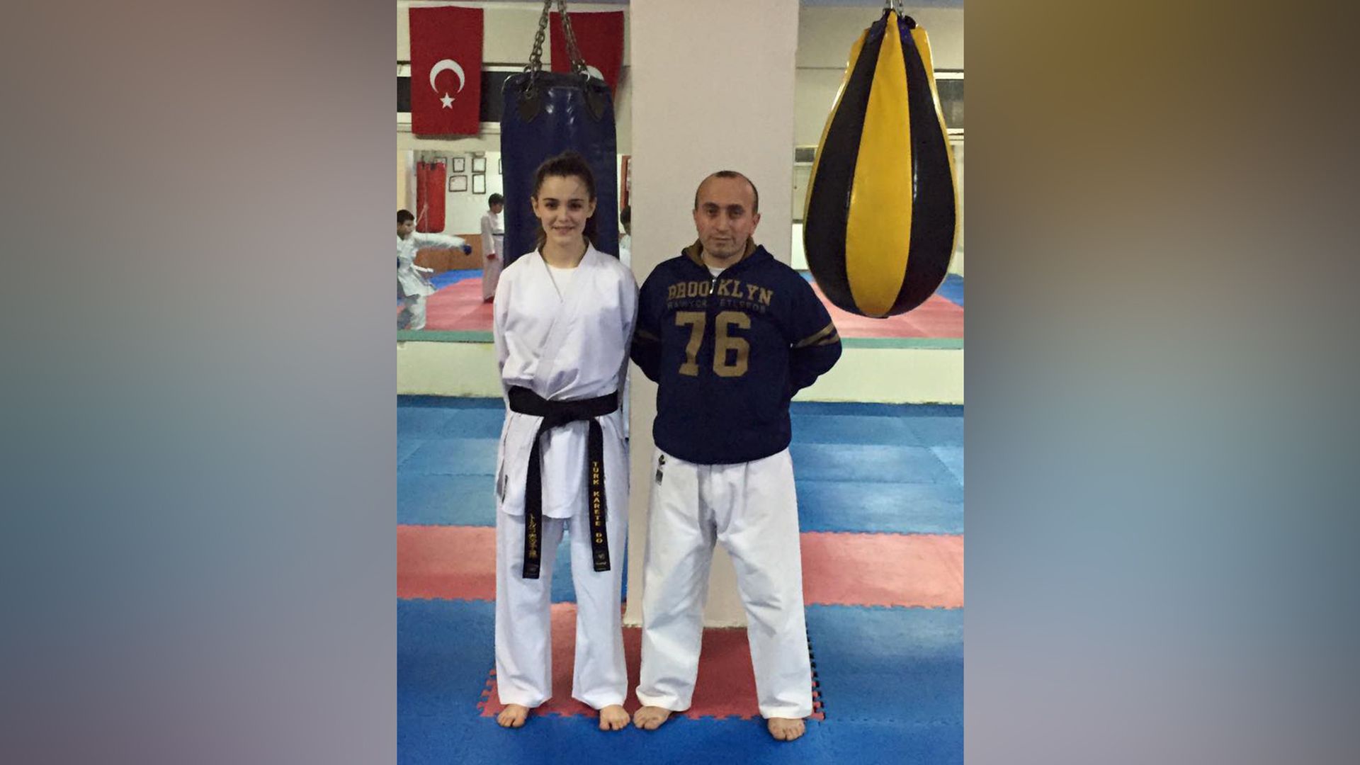 Hafsanur Sancaktutan practicó karate
