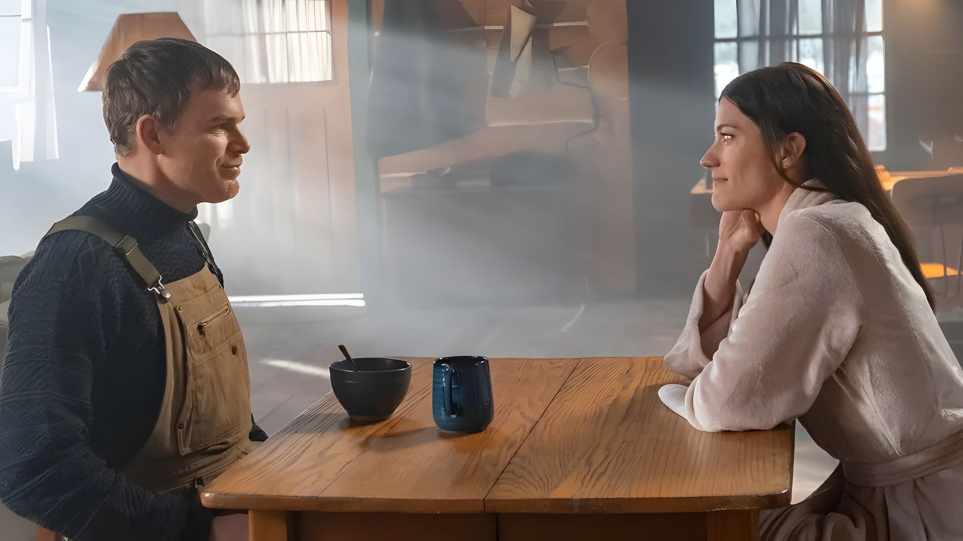 Jennifer Carpenter y Michael C. Hall en 'Dexter: New Blood'