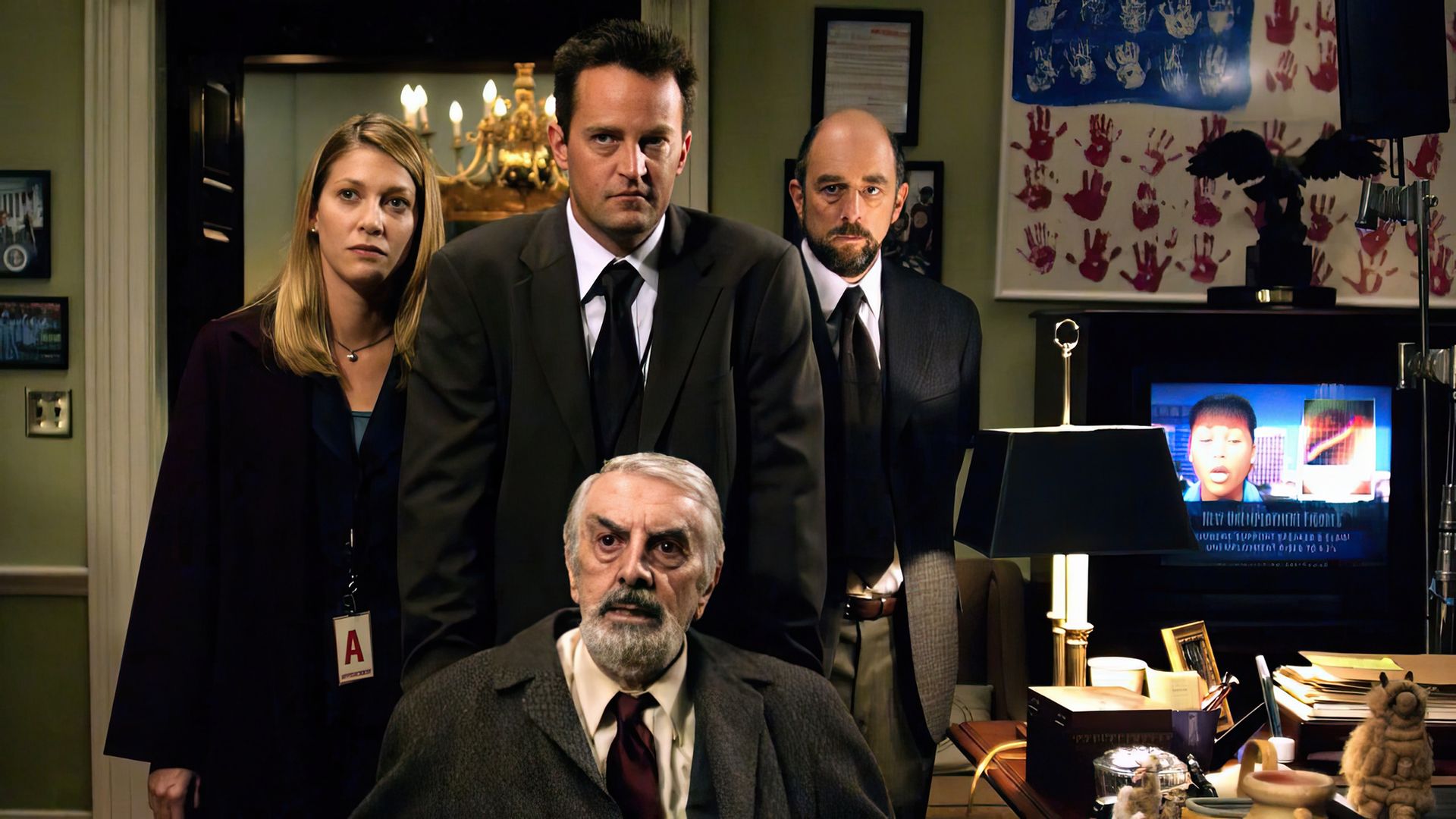 Matthew Perry en la serie de televisión 'The West Wing'