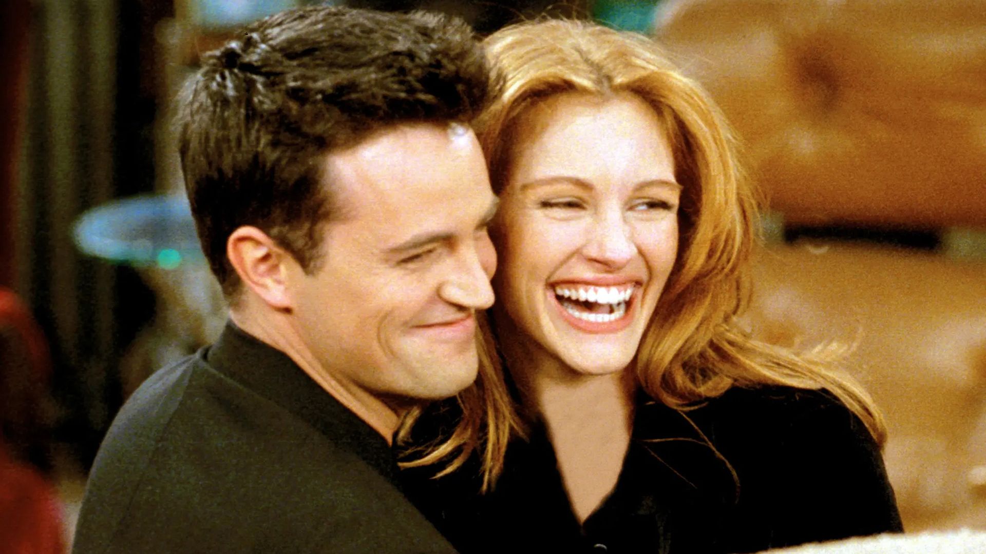 Matthew Perry y Julia Roberts