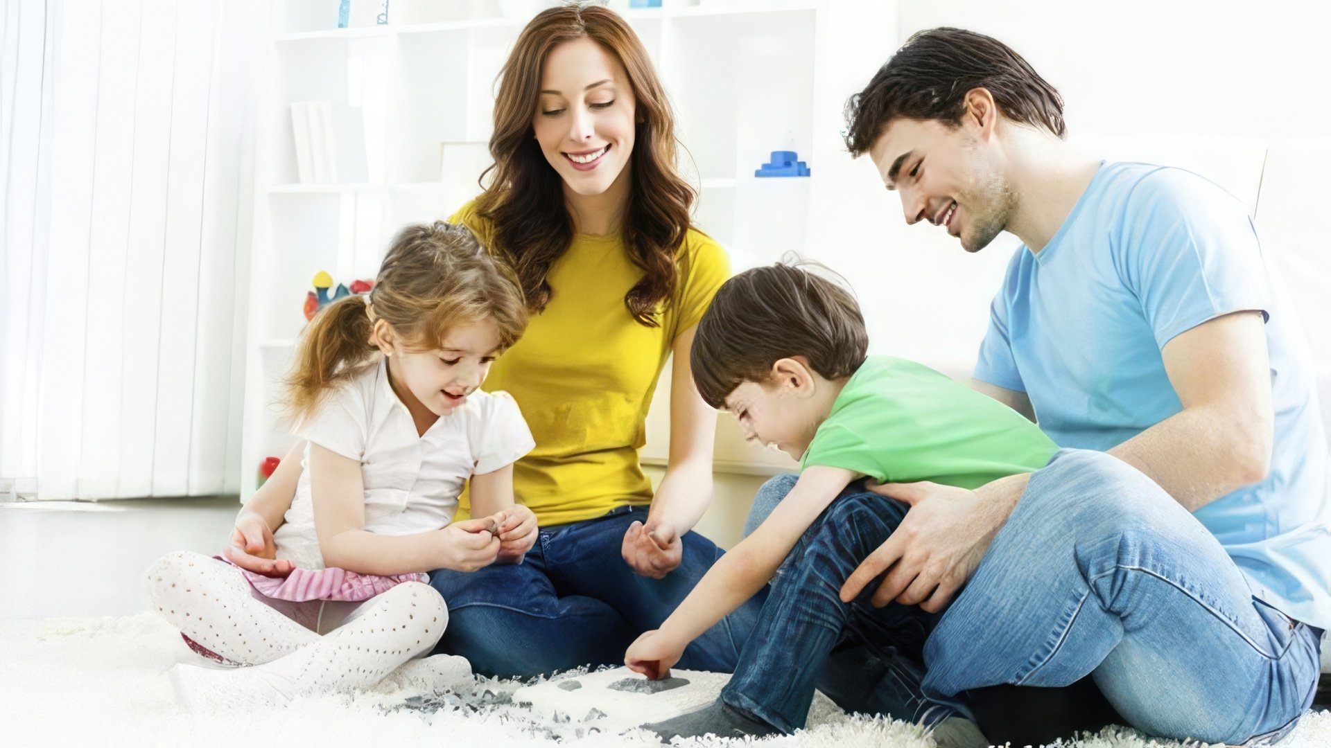 En una familia de Sagitario y Libra, se han creado condiciones ideales para los niños