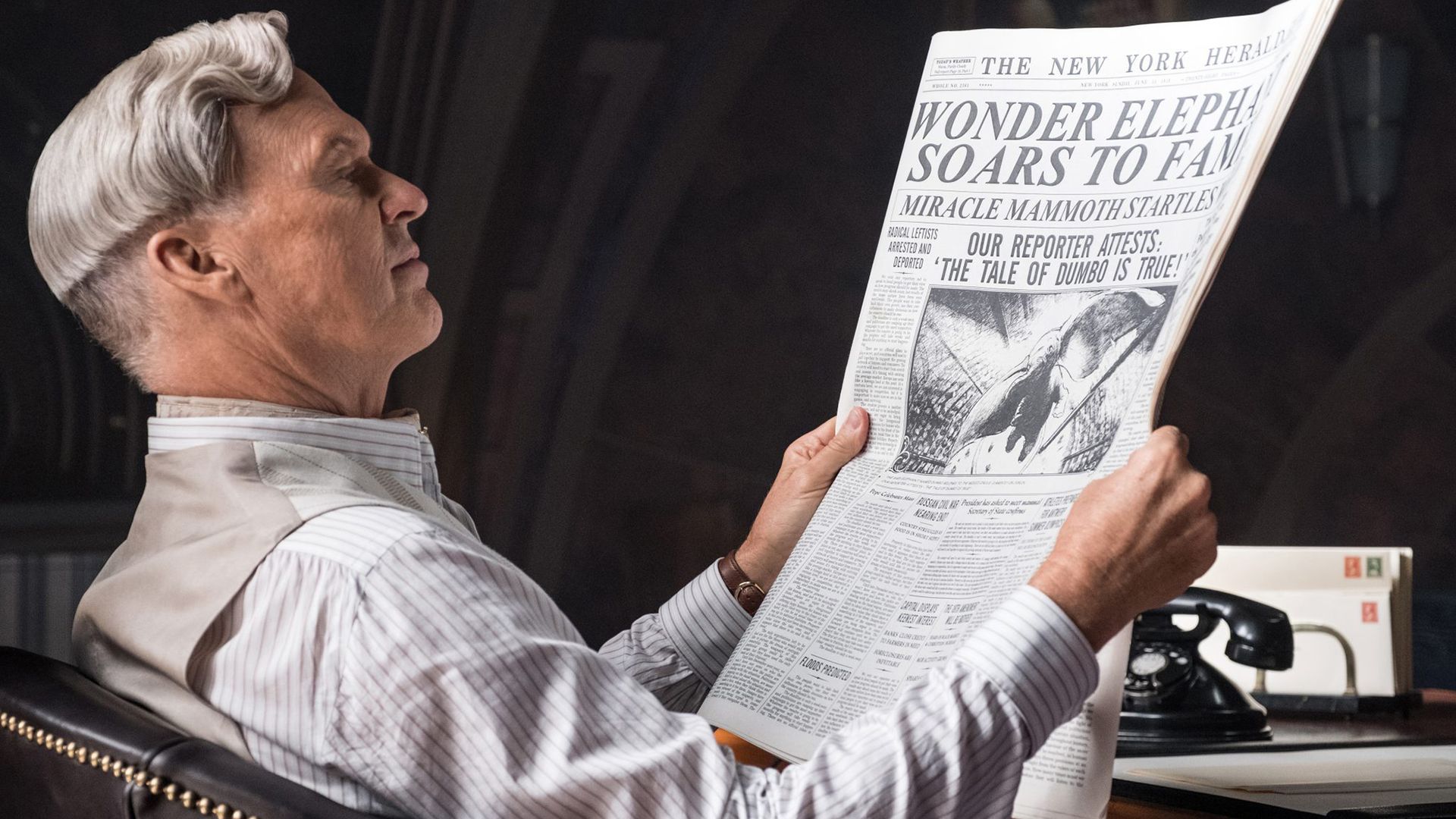 Michael Keaton en 'Dumbo'