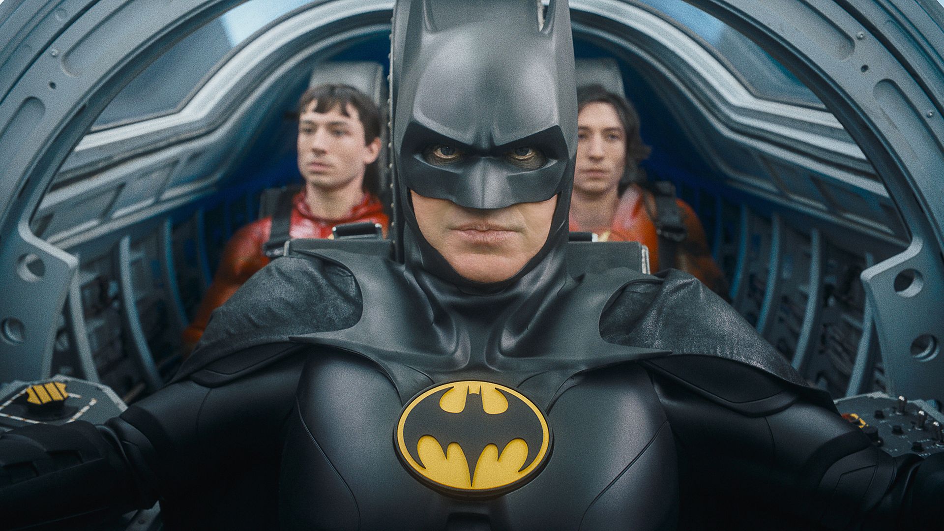 Michael Keaton en la película "Flash"