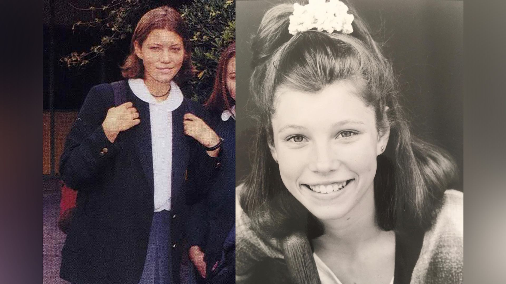Jessica Biel en su juventud