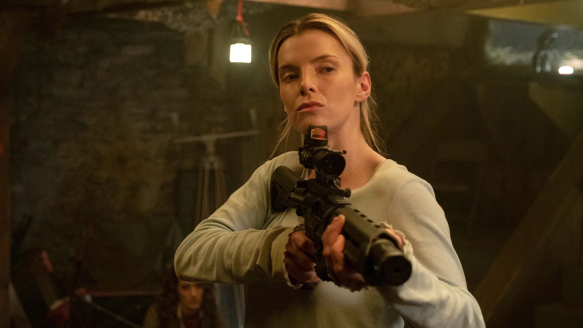 Betty Gilpin en la película 'The Hunt'