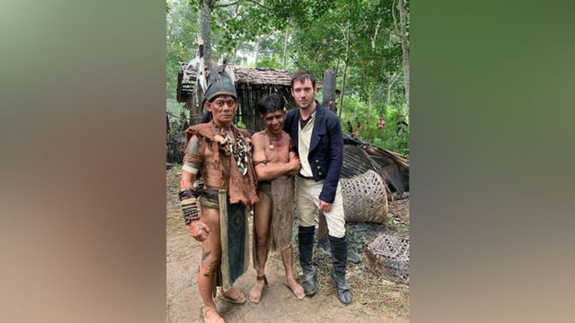Jonathan Rhys Meyers en el set de la película 'Edge of the World'