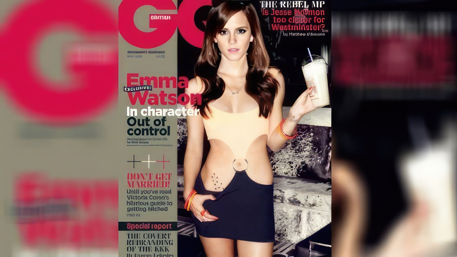 Emma Watson al estilo de Julia Roberts