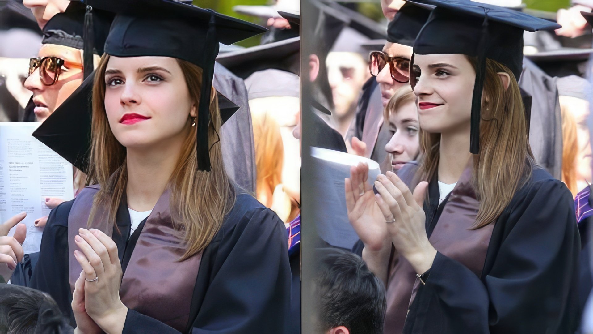 Emma Watson es graduada de la Universidad de Brown