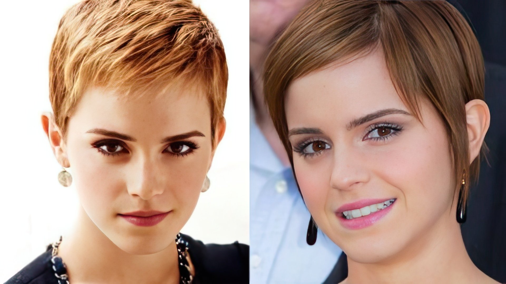 Emma Watson con un corte de pelo corto