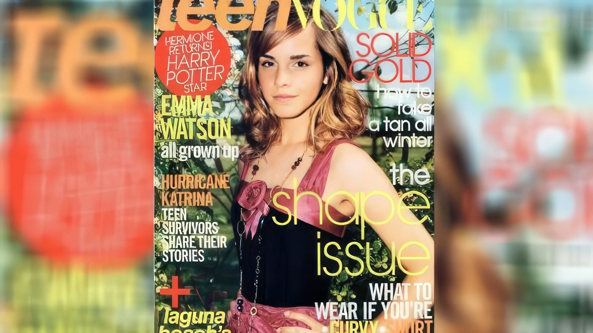 La primera sesión de fotos de Emma Watson para Teen Vogue