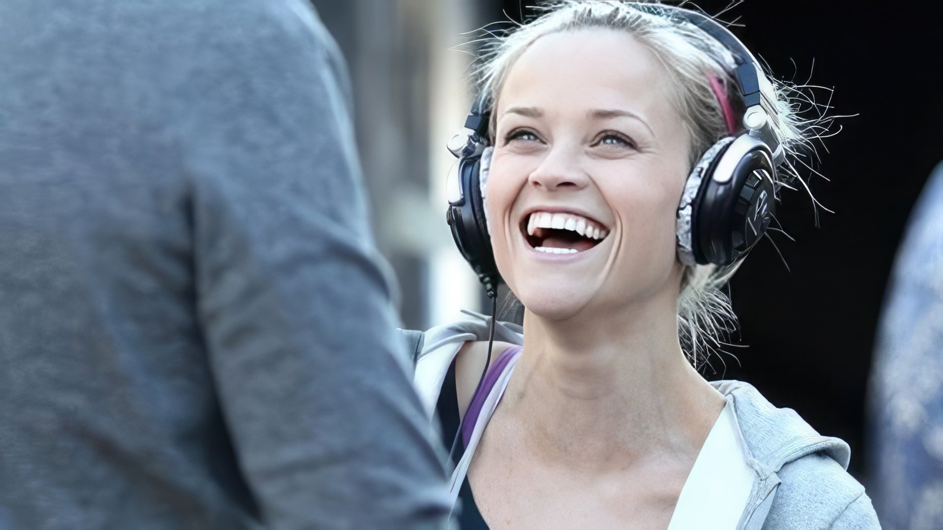 Reese Witherspoon en el set de This Means War