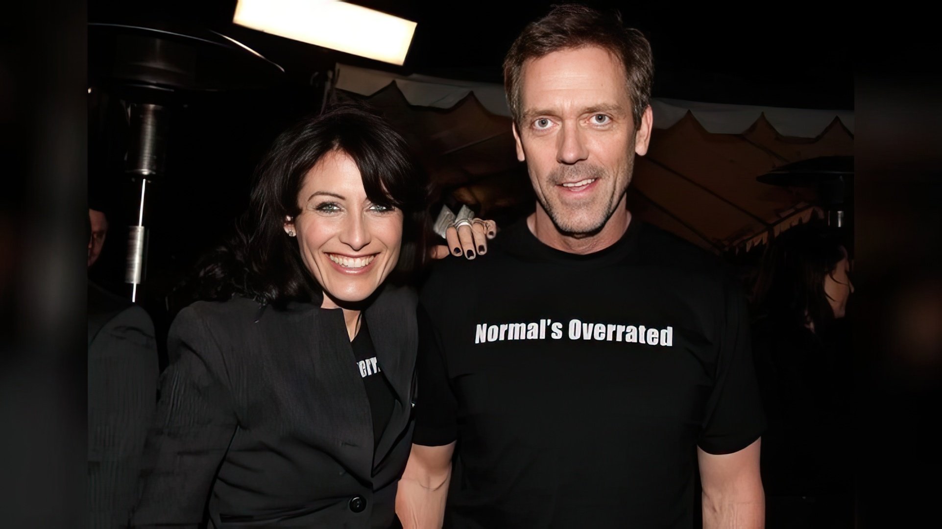 Lisa Edelstein y Hugh Laurie