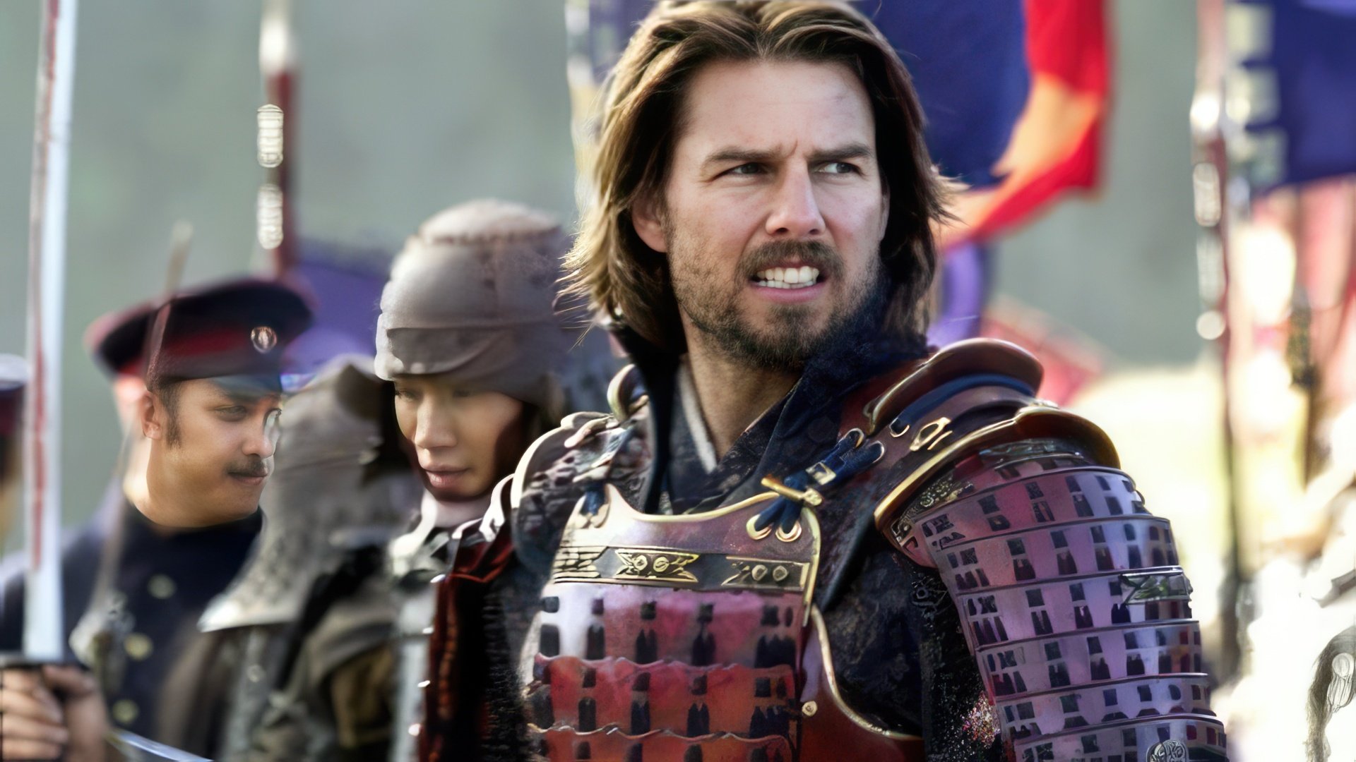 Una escena de la película "The Last Samurai"