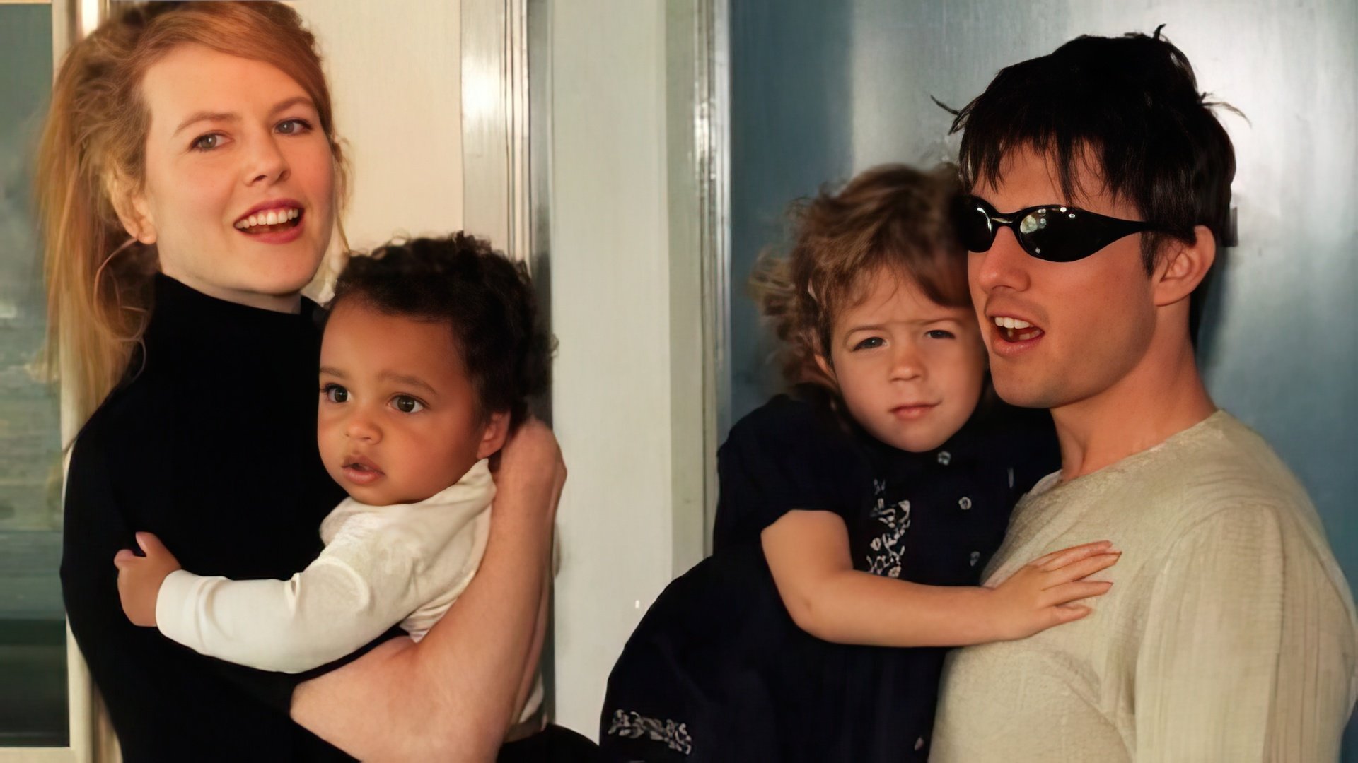 Los hijos de Kidman y Cruise son adoptados