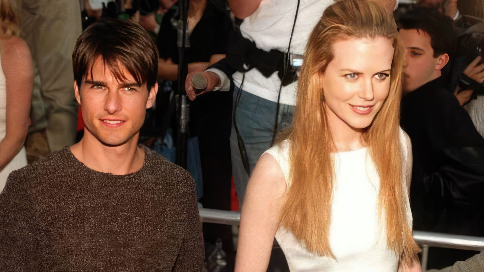 Nicole Kidman se casó con Tom Cruise a los 23 años