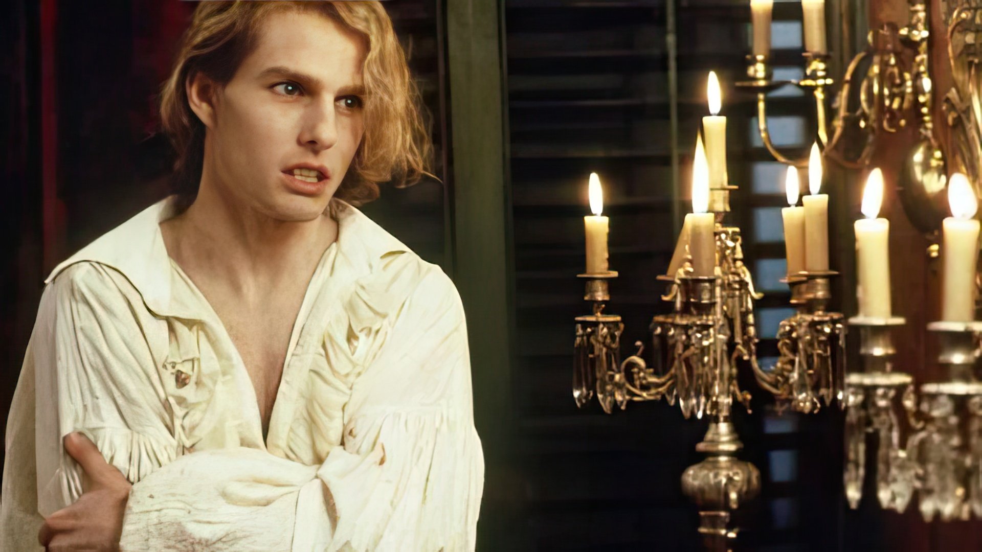 Tom Cruise en la película 'Interview with the Vampire'