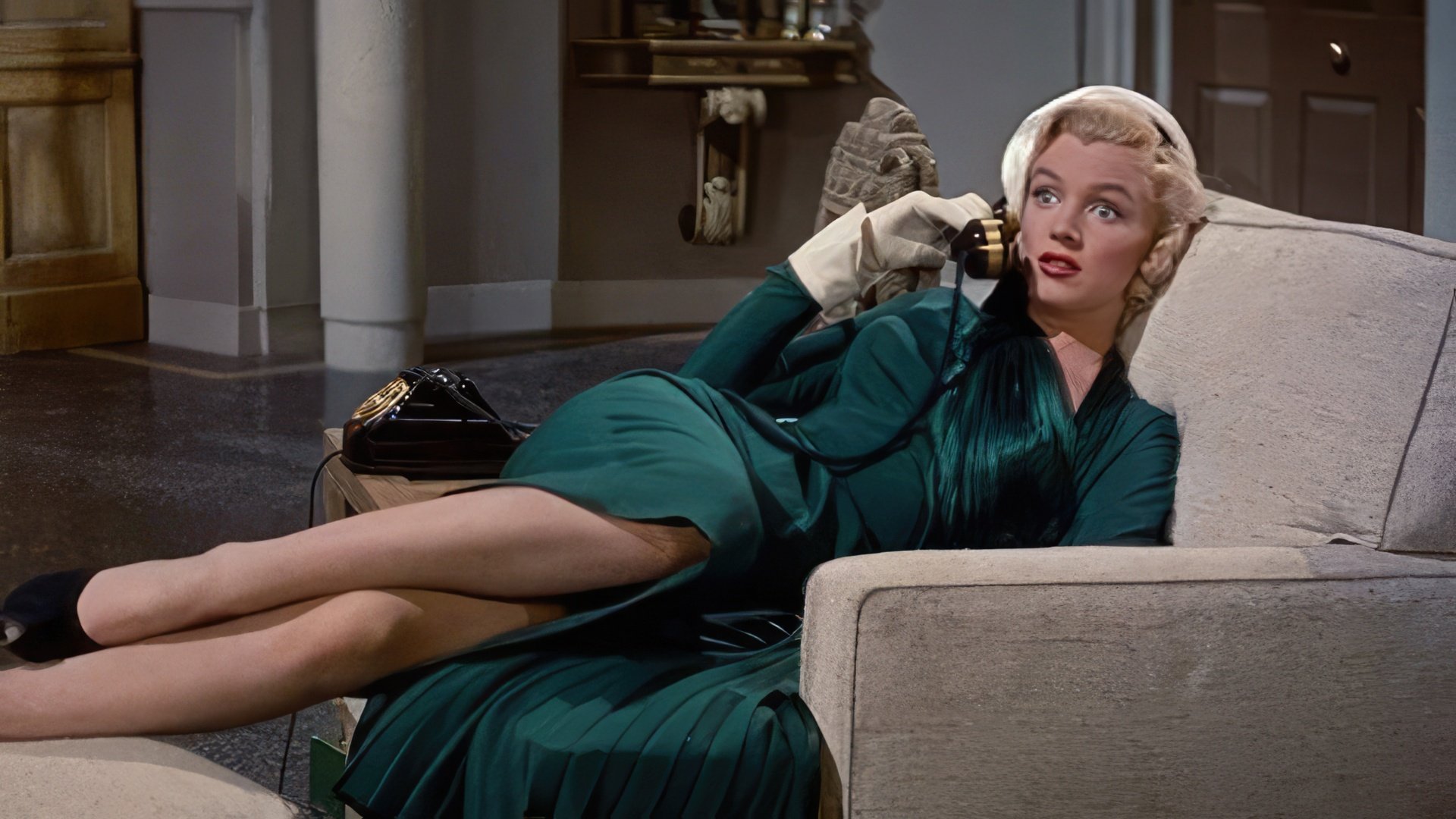 Marilyn Monroe en la película How to Marry a Millionaire