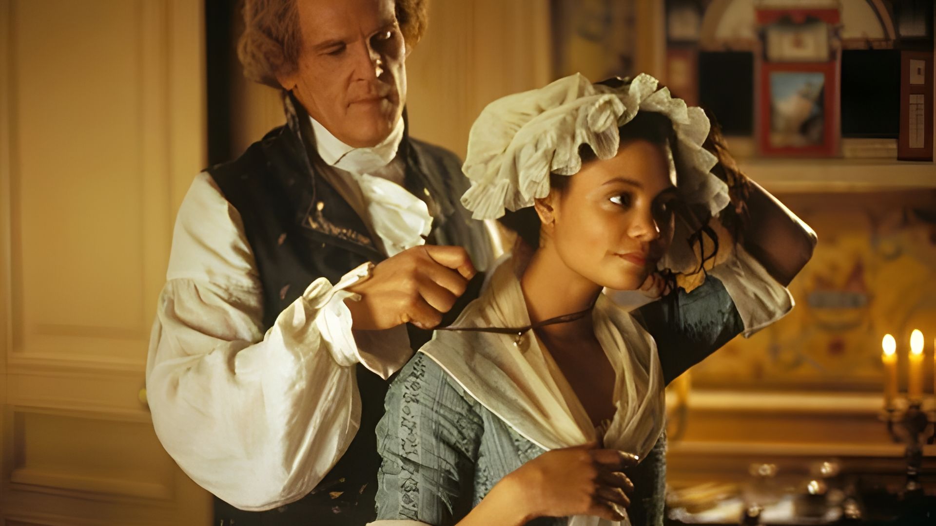 En el set de Jefferson in Paris