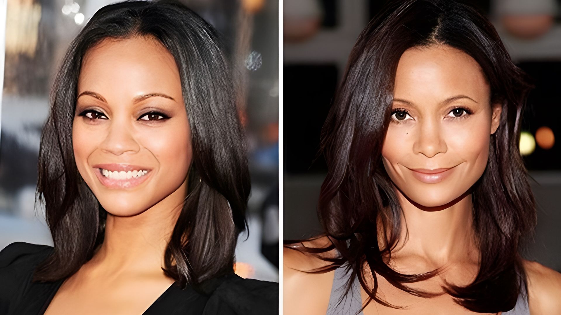 Thandie Newton y Zoe Saldana se parecen muchísimo