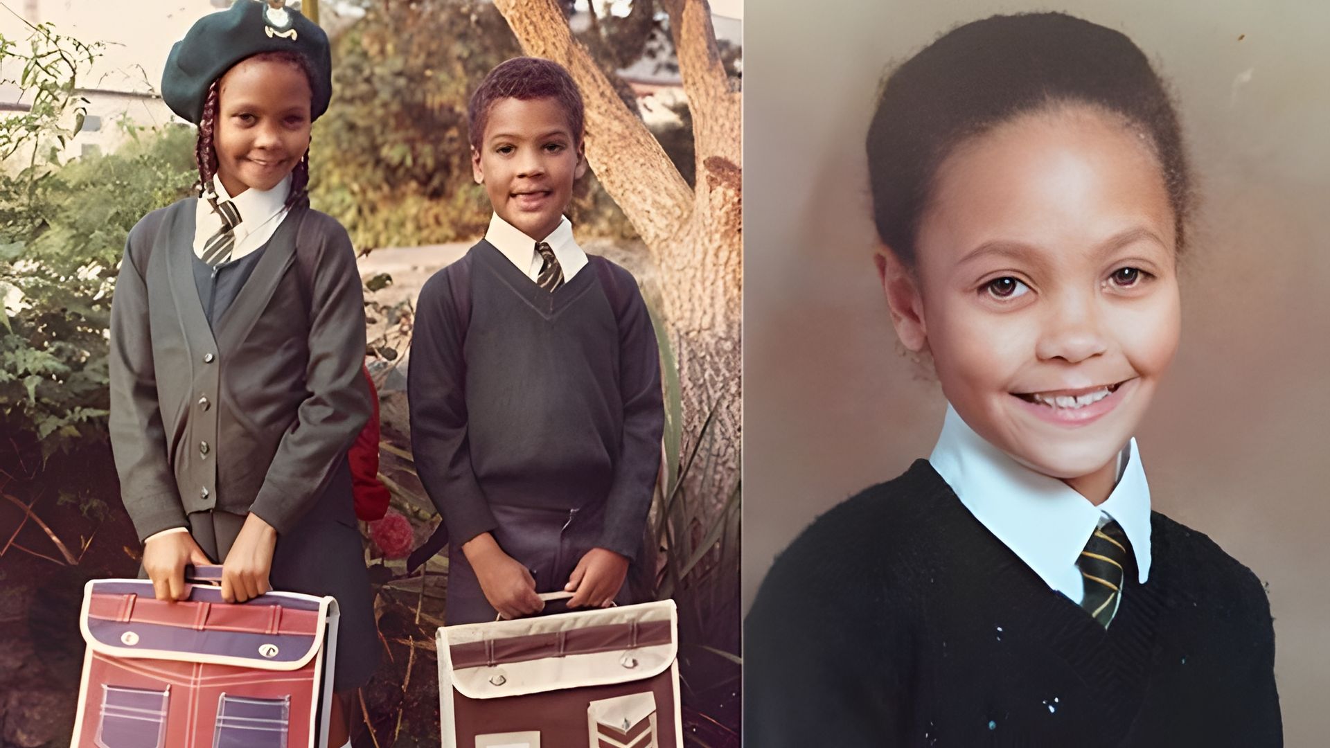 Thandie Newton durante sus años escolares