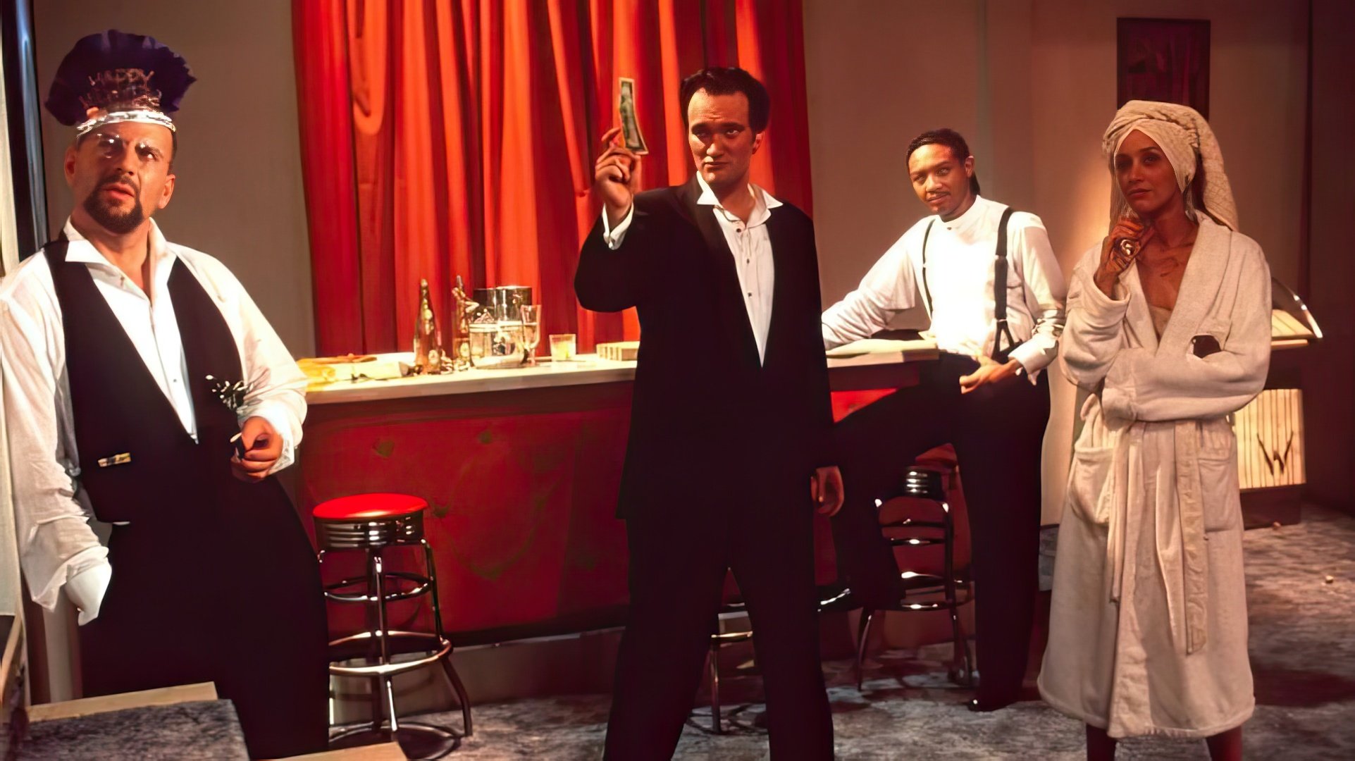 Una escena de la película 'Four Rooms'