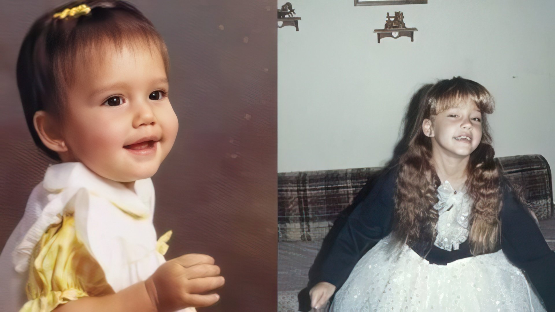 Jessica Alba de niña