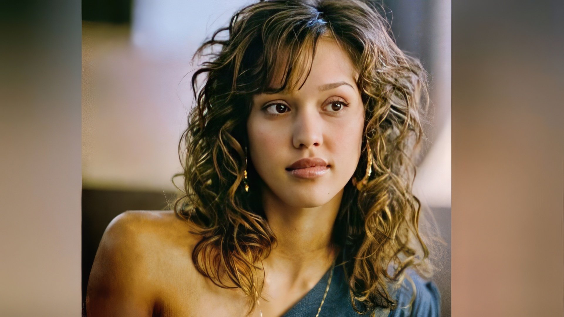 Jessica Alba joven (fotograma de la película 'Honey')