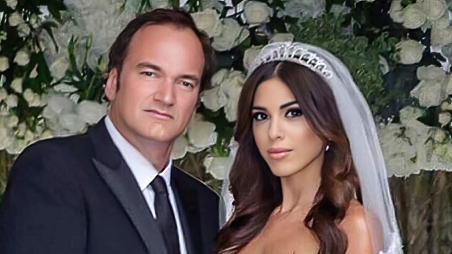 Quentin Tarantino y su esposa Daniella Pick