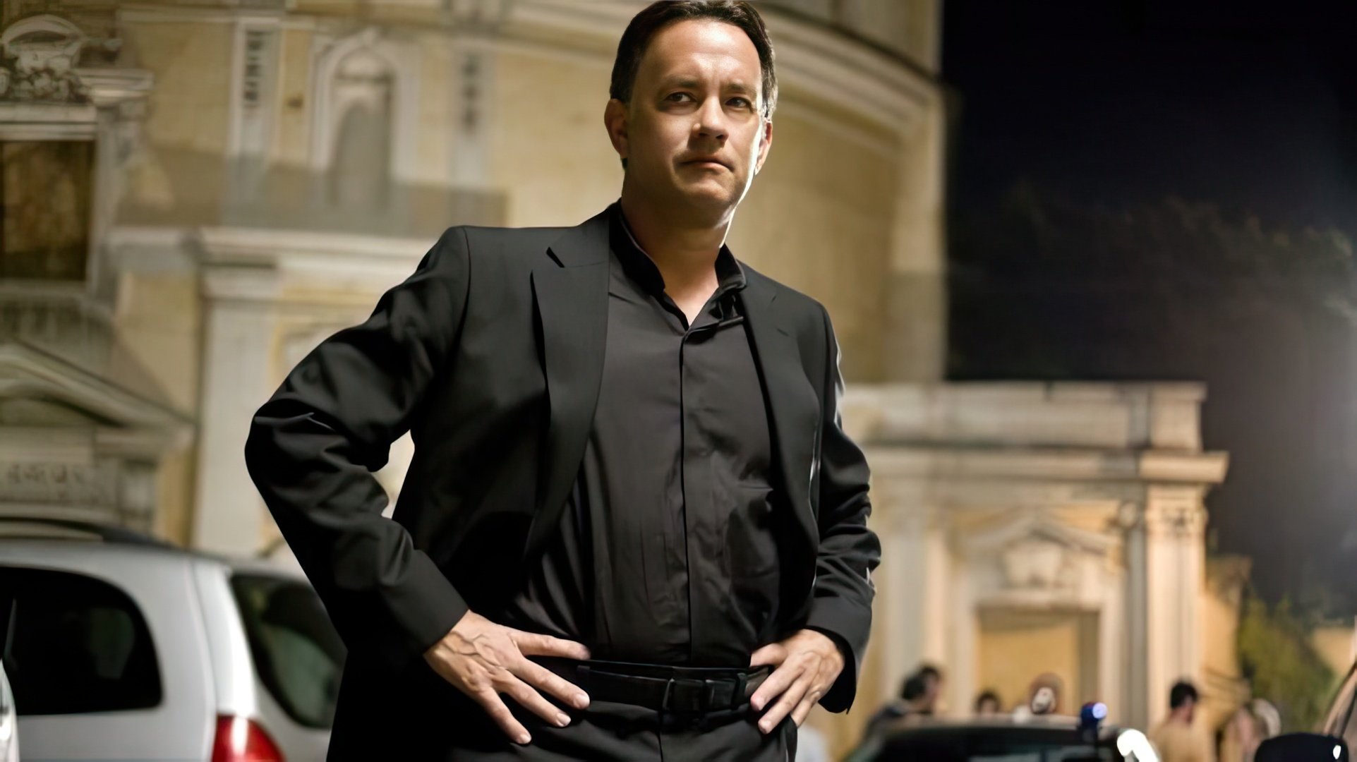 Tom Hanks como el Profesor Langdon