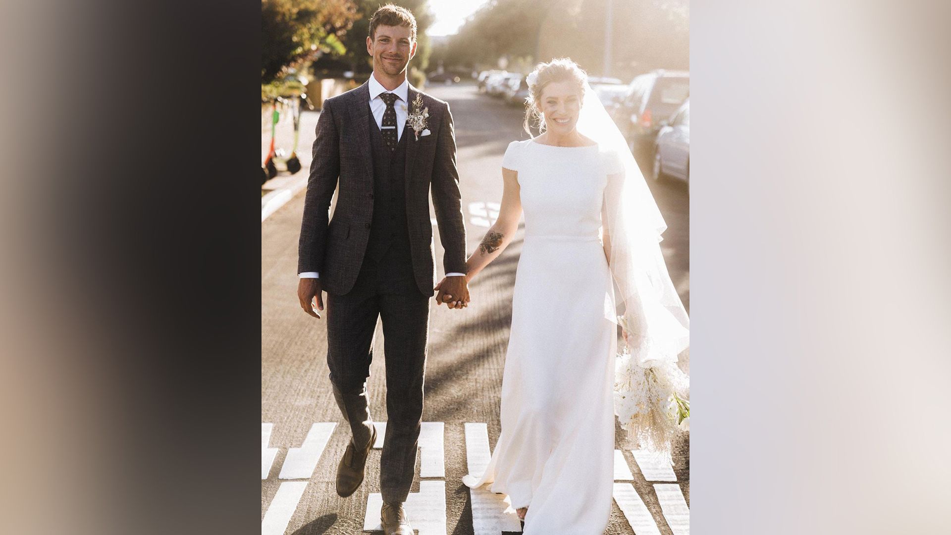 Katee Sackhoff y Robin Gadsby, su esposo