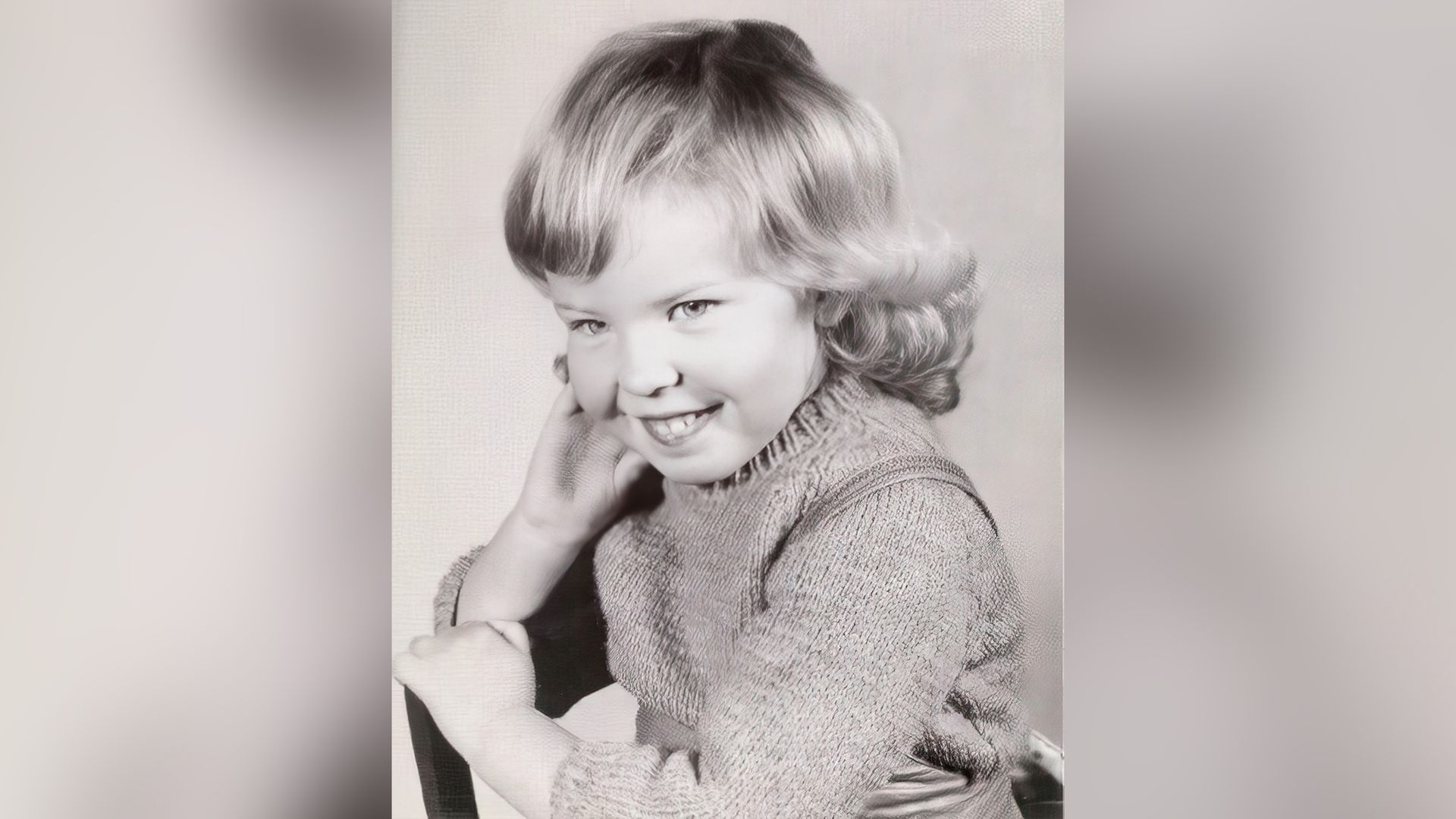 Kylie Minogue de niña