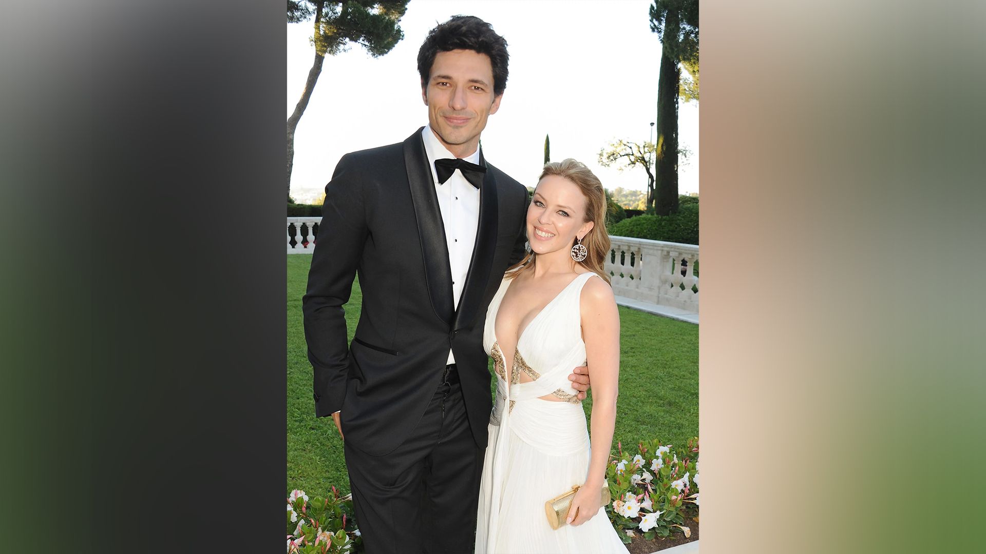 Kylie Minogue and Andres Velencoso