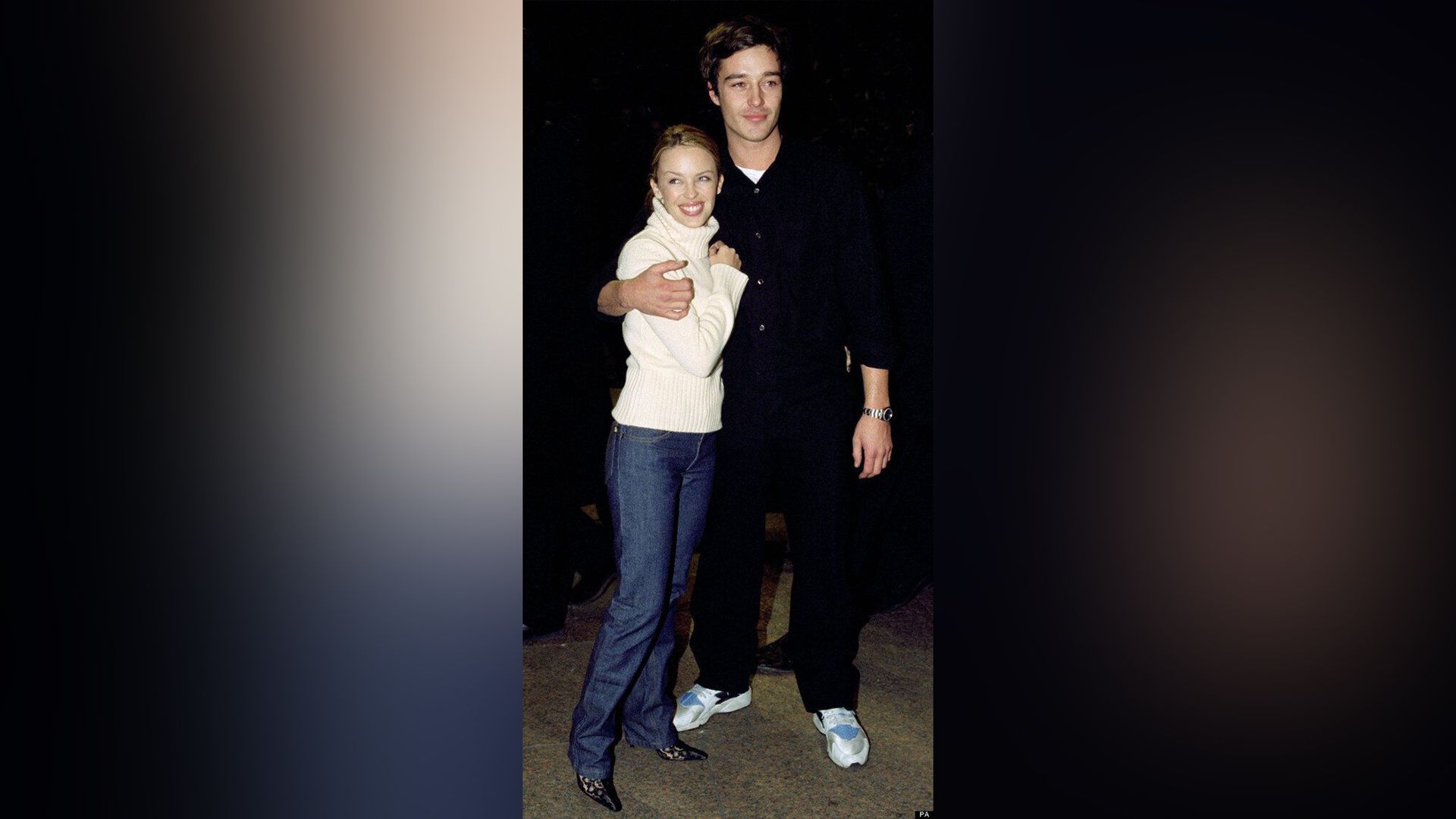 Kylie Minogue and James Gooding